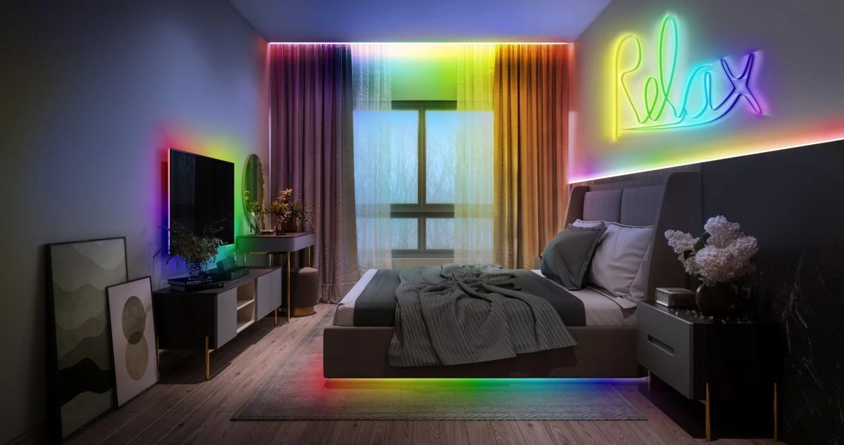 Lampa LED OSRAM Smart+ Wifi COB 3M Magic RGB Remote Control - Image 4
