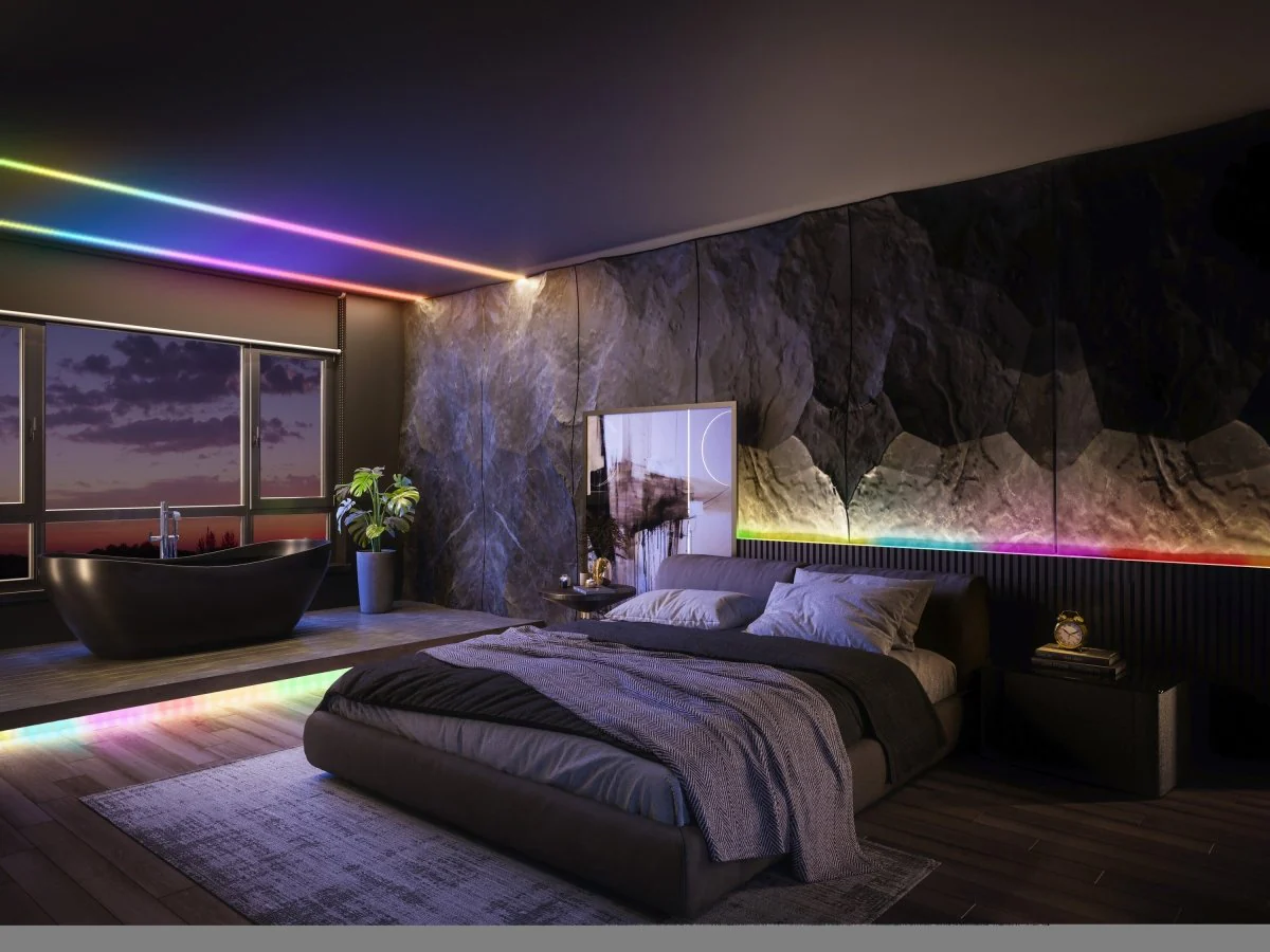 Lampa LED OSRAM Smart+ Wifi COB 5M Magic RGB Remote Control - Image 5