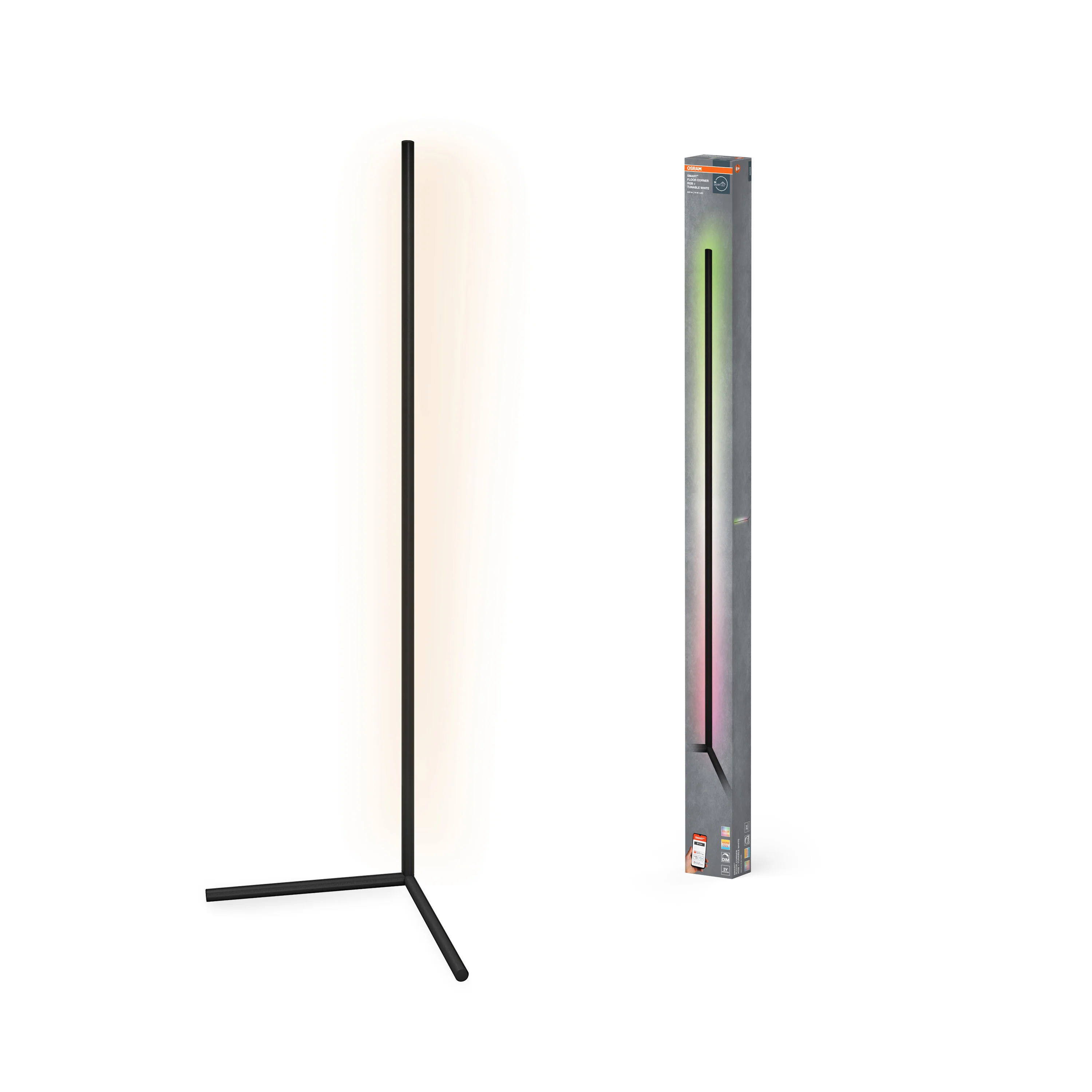 Lampa LED OSRAM SMART+ Wifi Floor Corner RGB + TW - Image 5