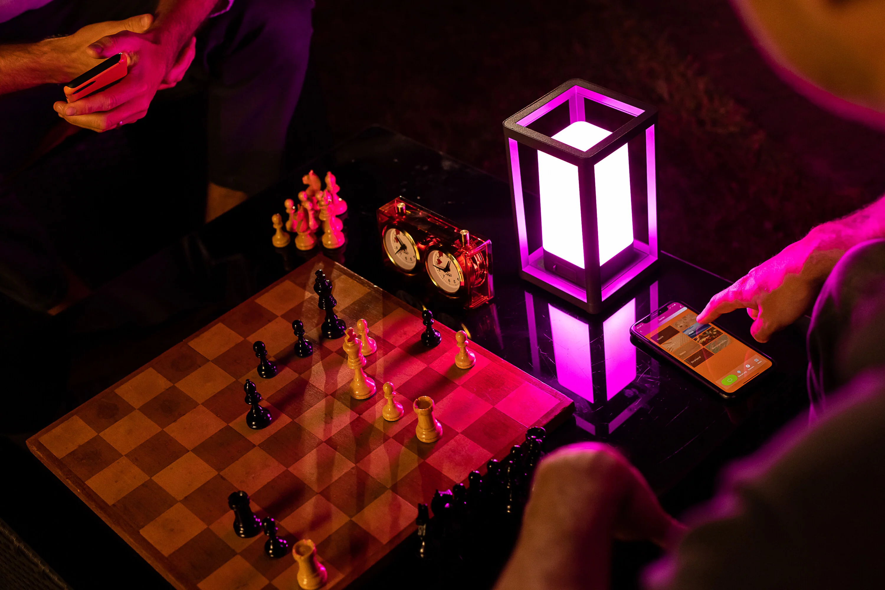 Lampa LED OSRAM SMART+ Wifi Frame Table Powerbank USB RGB + W - Image 4