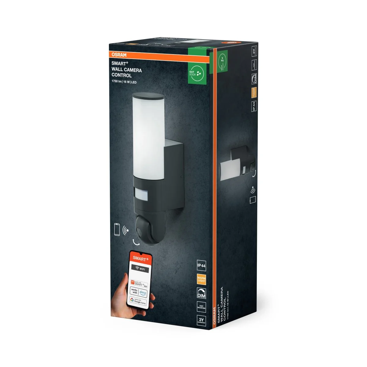 Lampa LED OSRAM SMART+ Wifi Wall Camera Control - Image 2