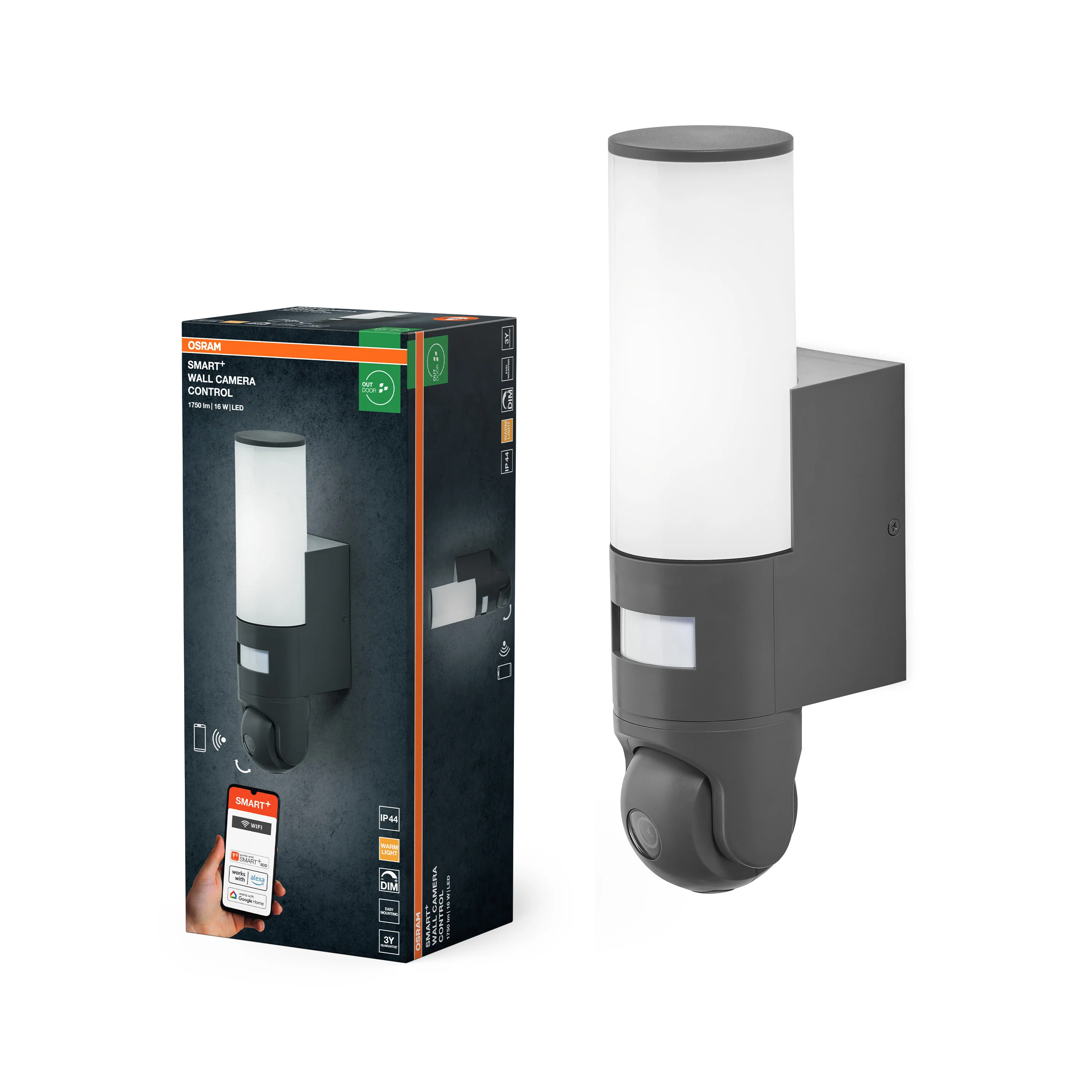 Lampa LED OSRAM SMART+ Wifi Wall Camera Control - Image 5