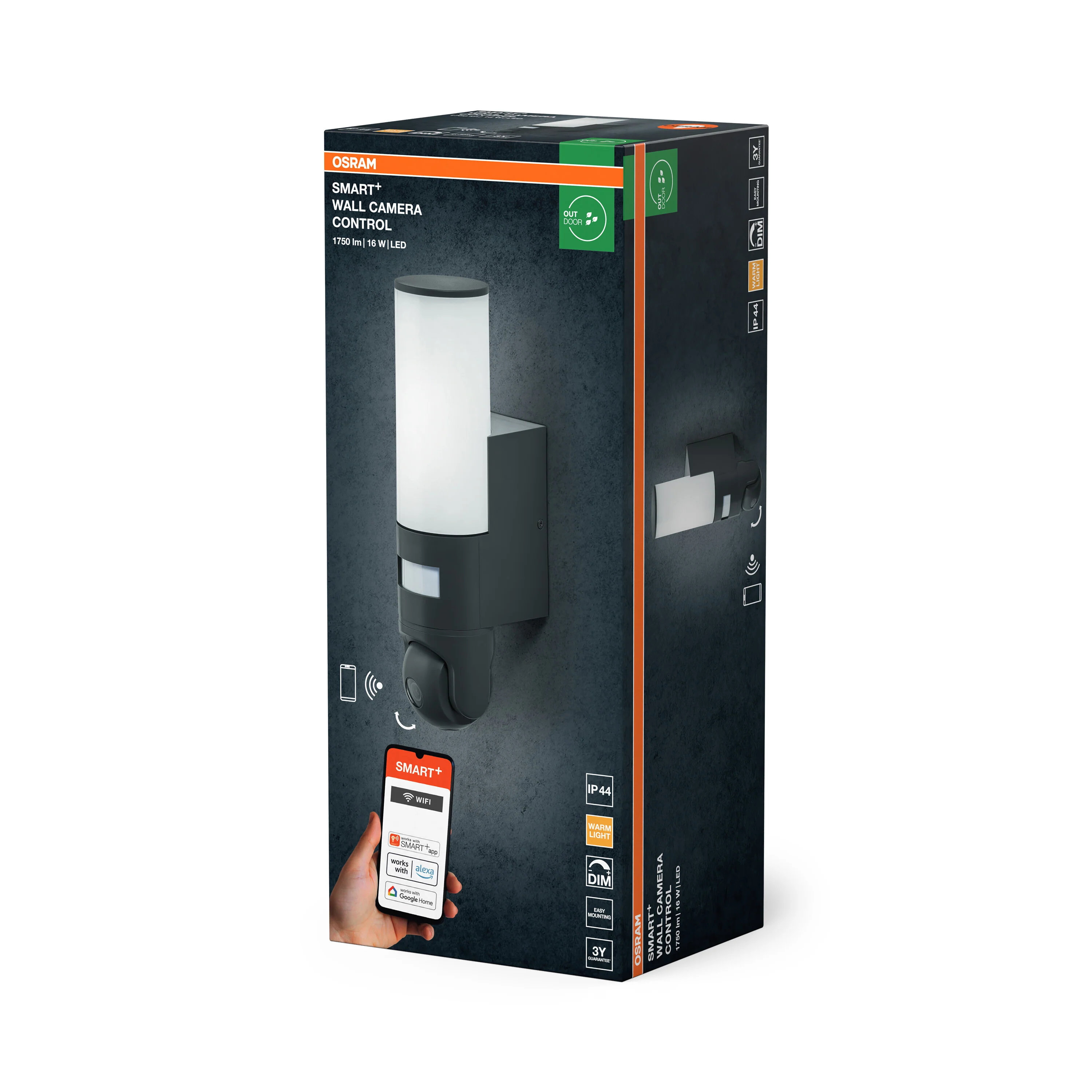 Lampa LED OSRAM SMART+ Wifi Wall Camera Control - Image 6