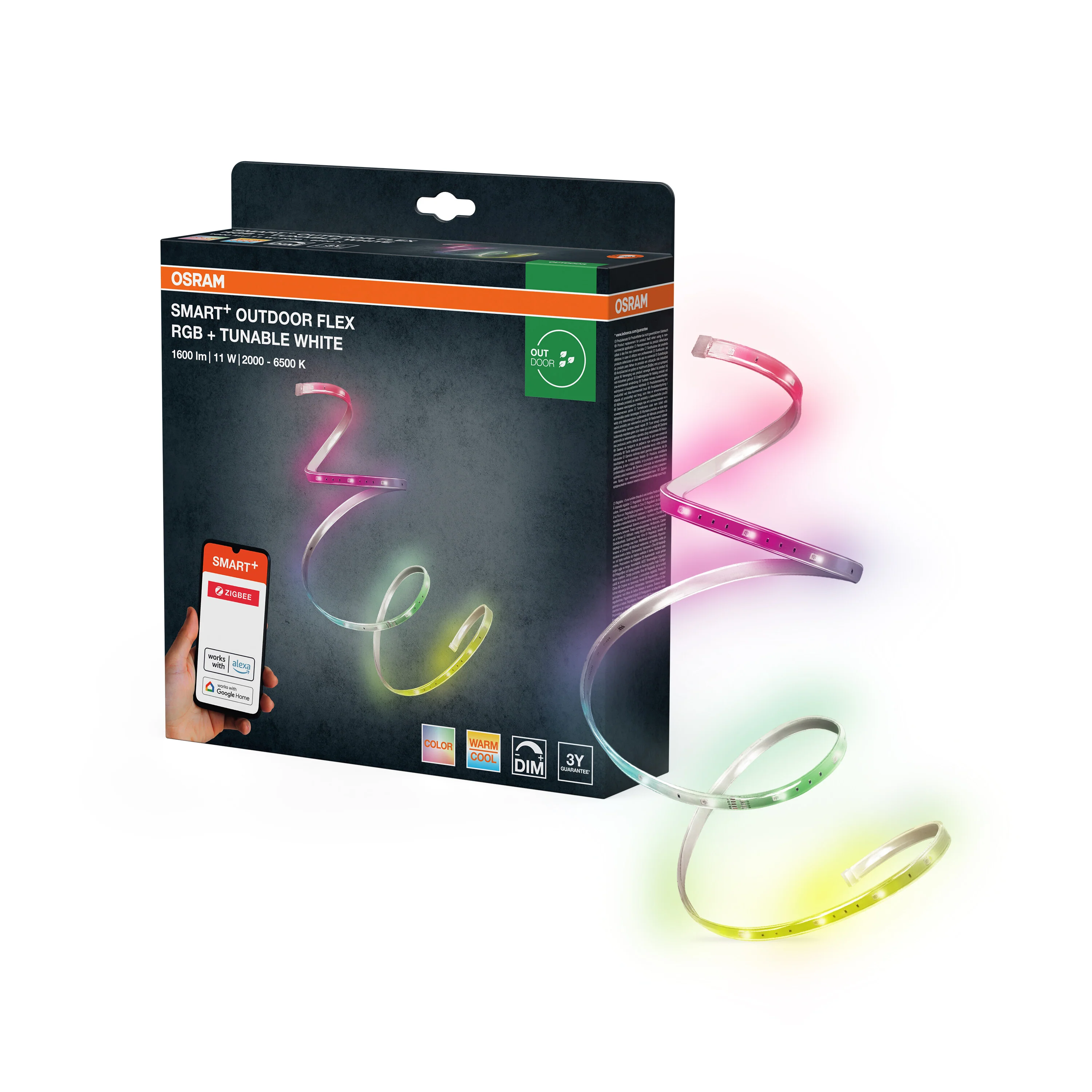 Lampa LED OSRAM Smart+ ZB Outdoor Flex RGBW - Image 5