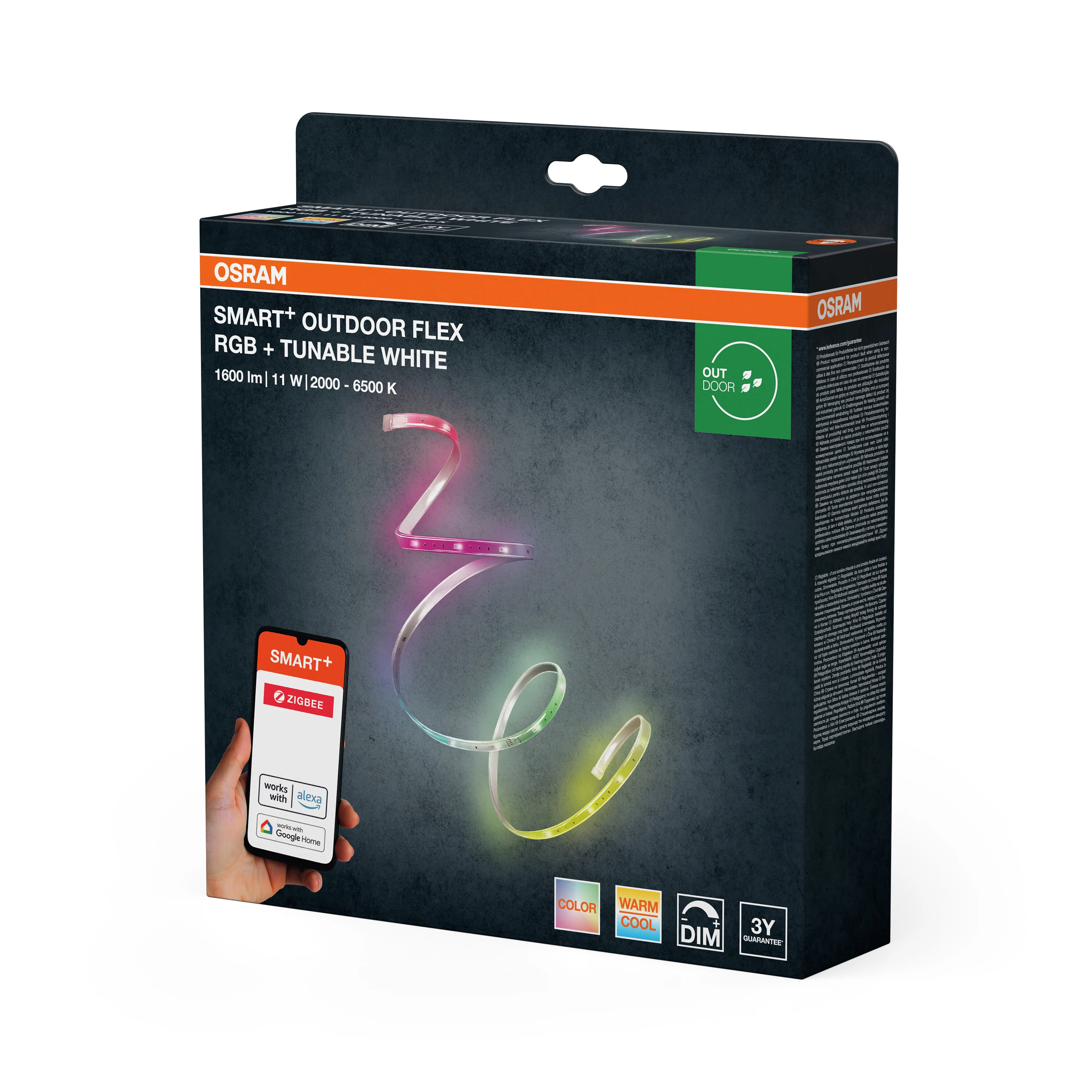 Lampa LED OSRAM Smart+ ZB Outdoor Flex RGBW - Image 6