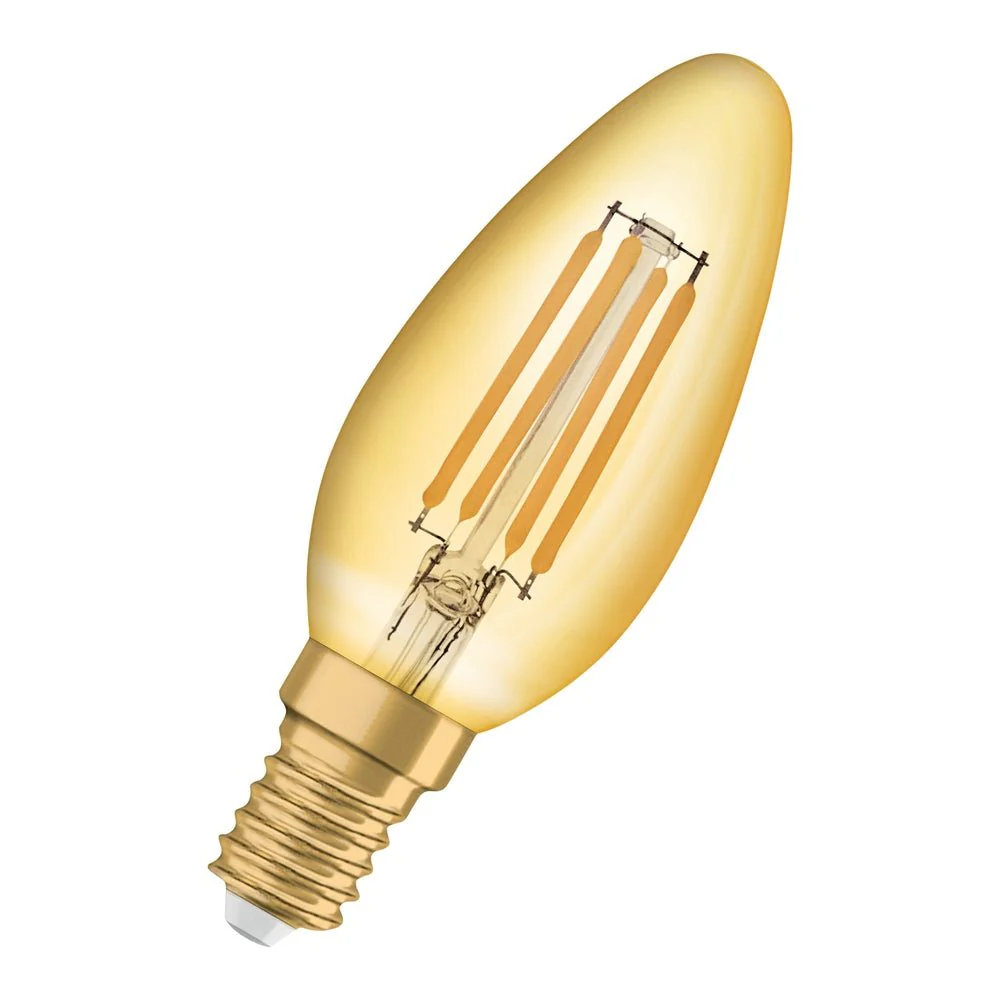 Lampa LED Vintage klas. krztałt świecowej E14 4W 2400K 410 - Image 2