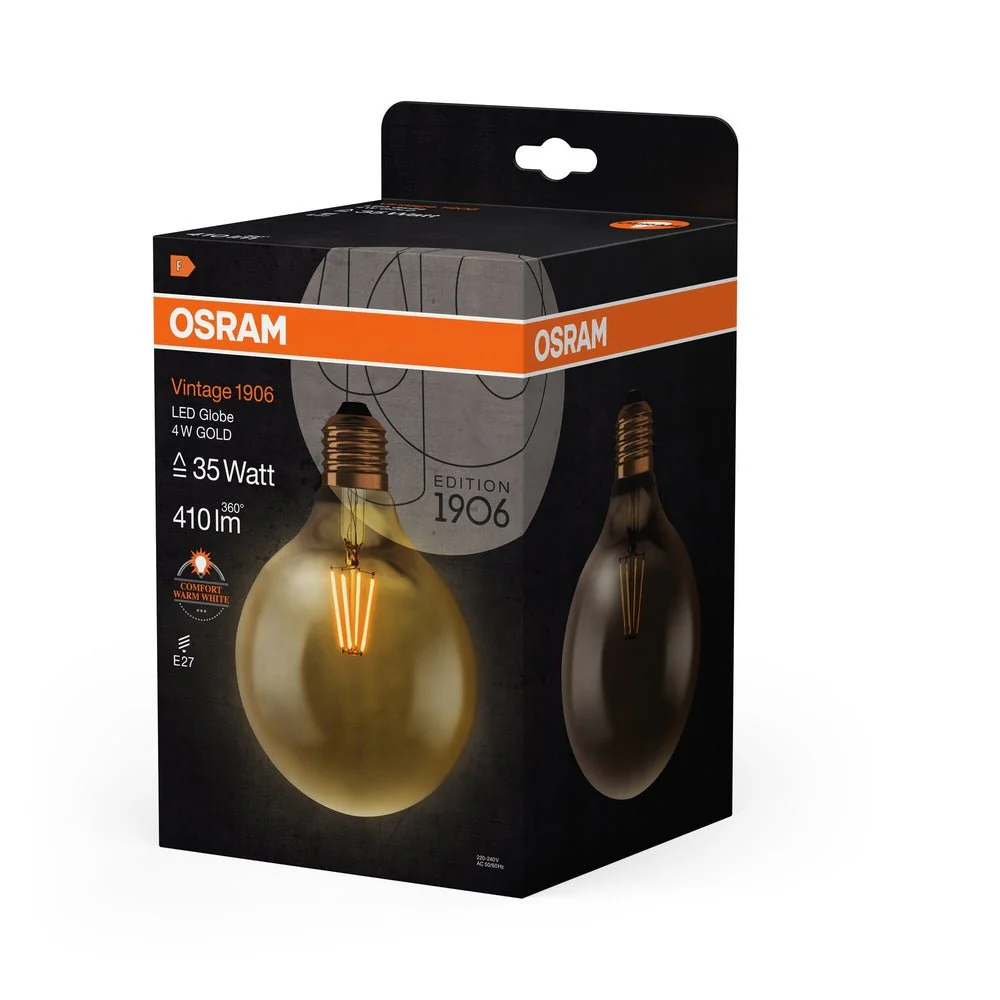 Lampa LED Vintage klasyczny krztałt E27 4 W 2400 K 410lm - Image 3