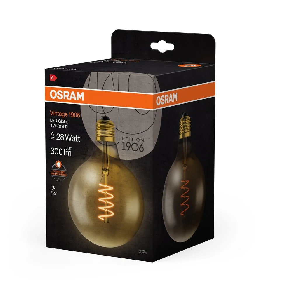 Lampa LED Vintage Klasyczny Krztałt E27 4W 2000K 300lm - Image 3