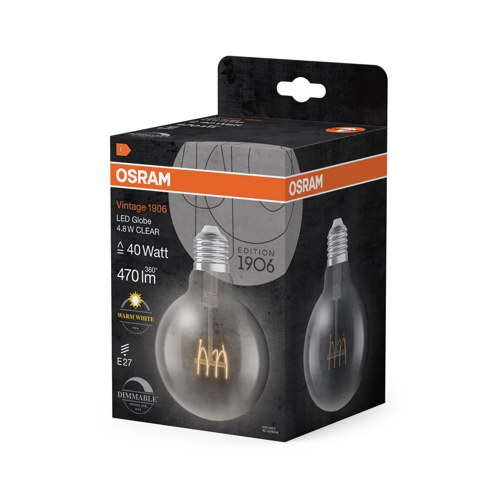 Lampa LED Vintage Ściemnialna E27 4,8W 2700K 470lm - Image 3