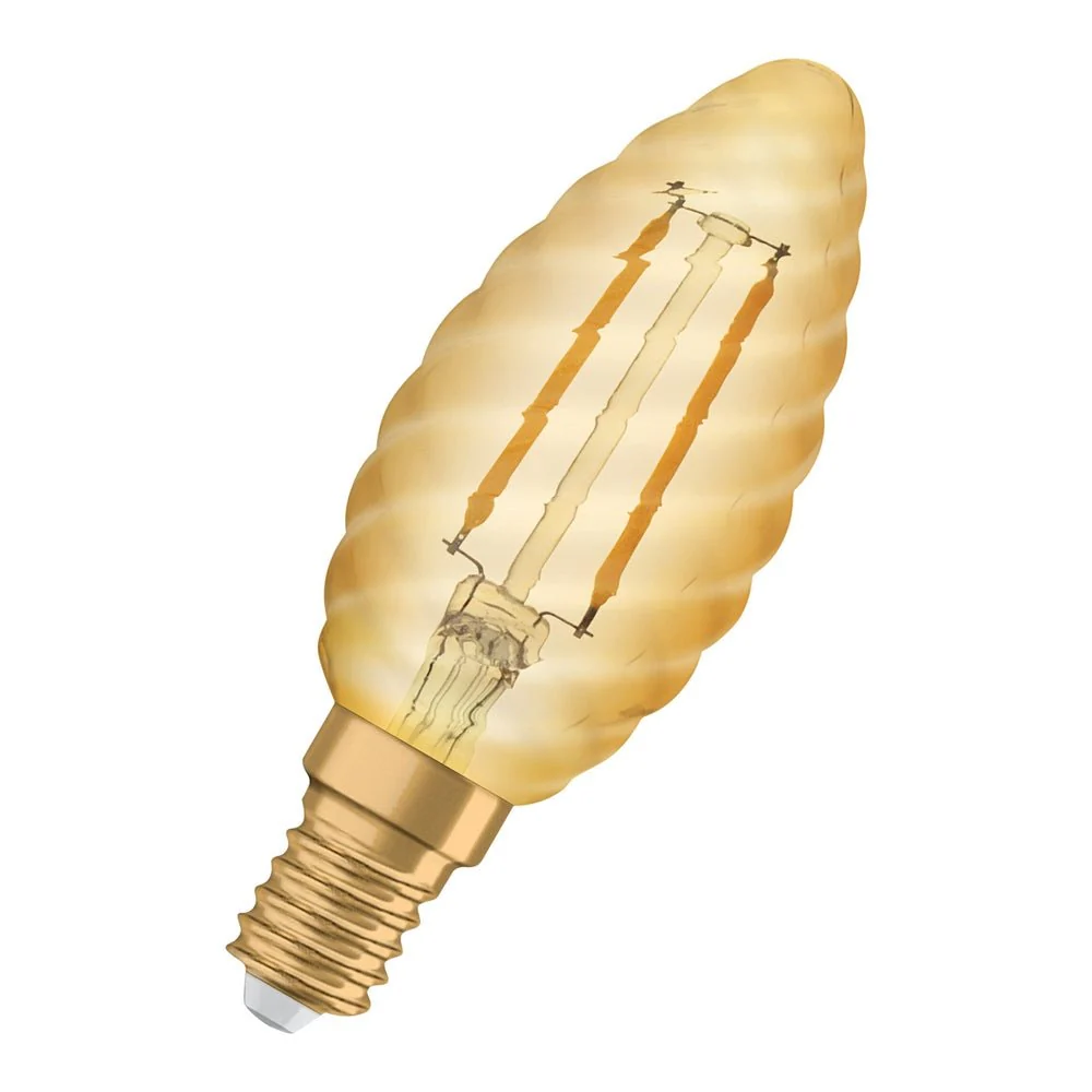 Lampa LED Vintage Świecowa E14 1,5W 2400K Stylowa - Image 2