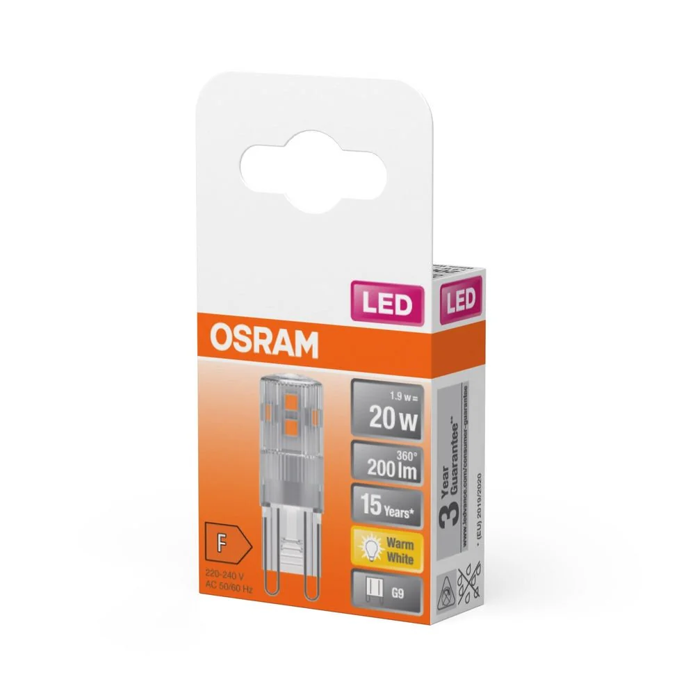 Lampa LED z trzonkiem G9 G9 1,9 W 2700 K 200lm - Image 3
