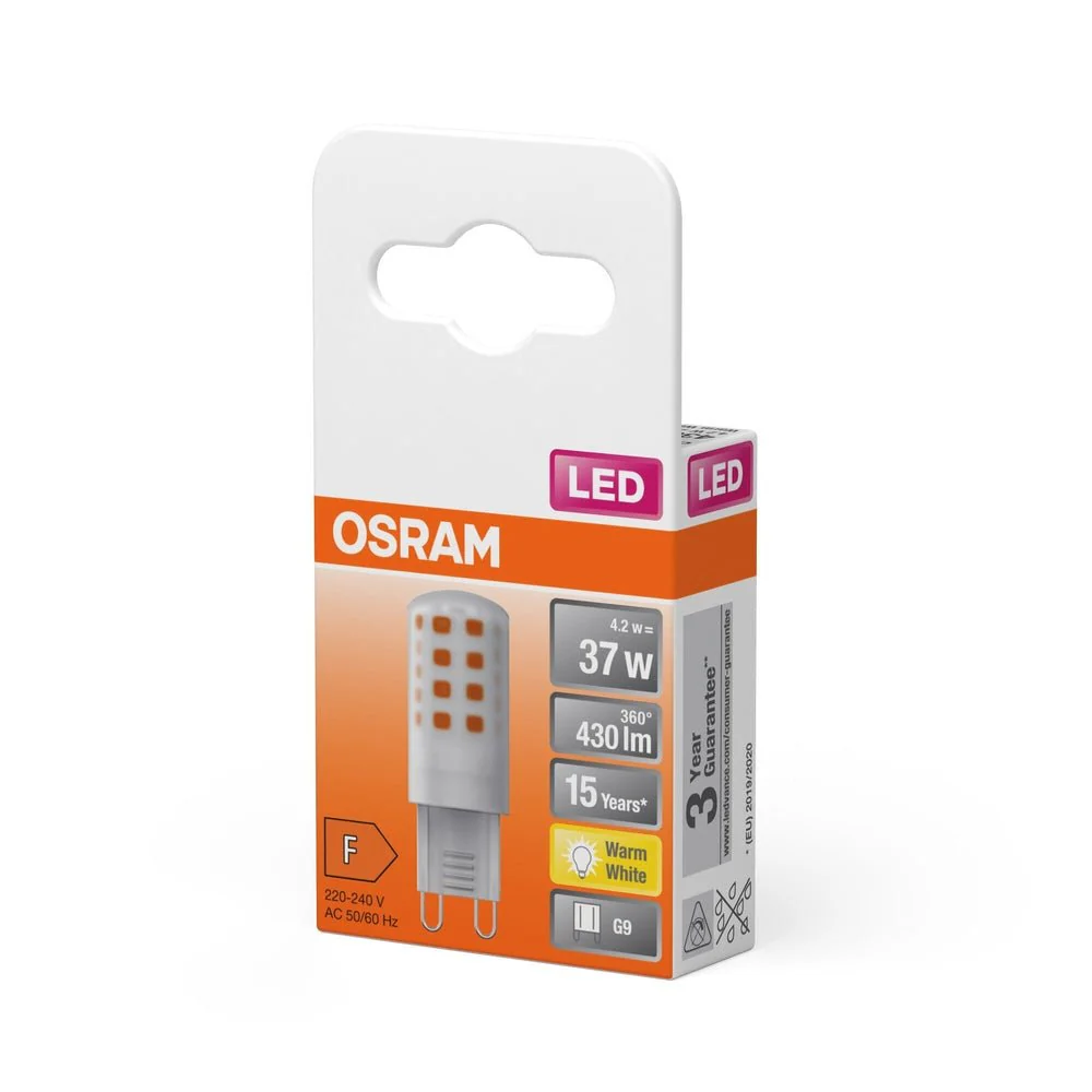 Lampa LED z trzonkiem G9 G9 4,2 W 2700 K 430lm - Image 3