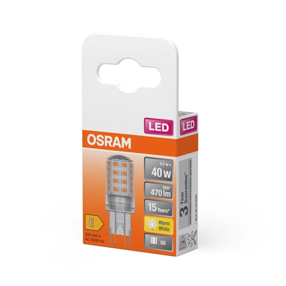 Lampa LED z trzonkiem G9 G9 4,2 W 2700 K 470lm - Image 3