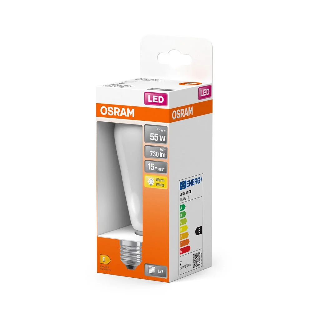 Lampa LEDKształt żarówkiKlasycznej E27 6,5W 2700K 730lm - Image 3