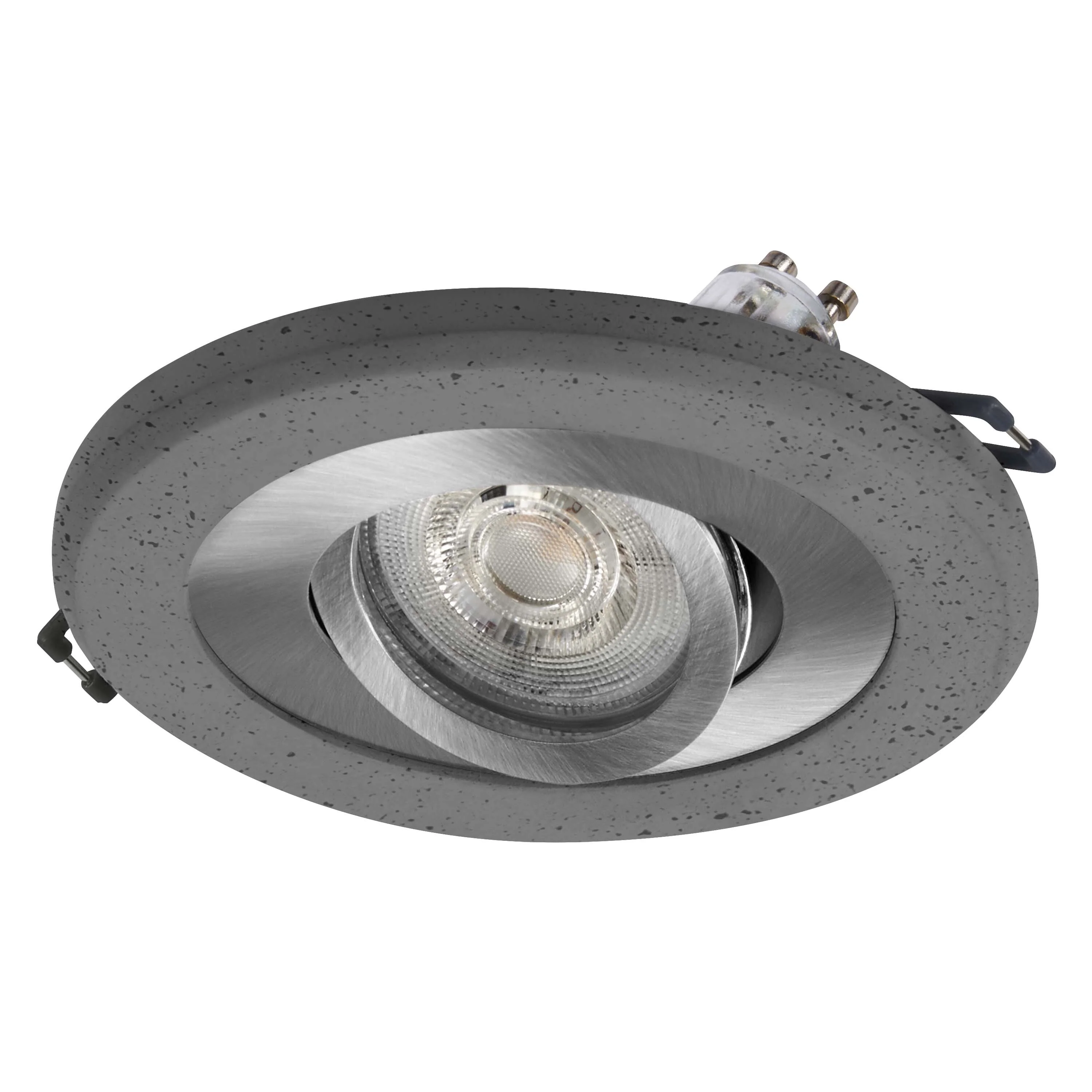 Lampa punktowa LED OSRAM Concrete Spot GU10 Dark  4.5W Satin Nickel - Image 8