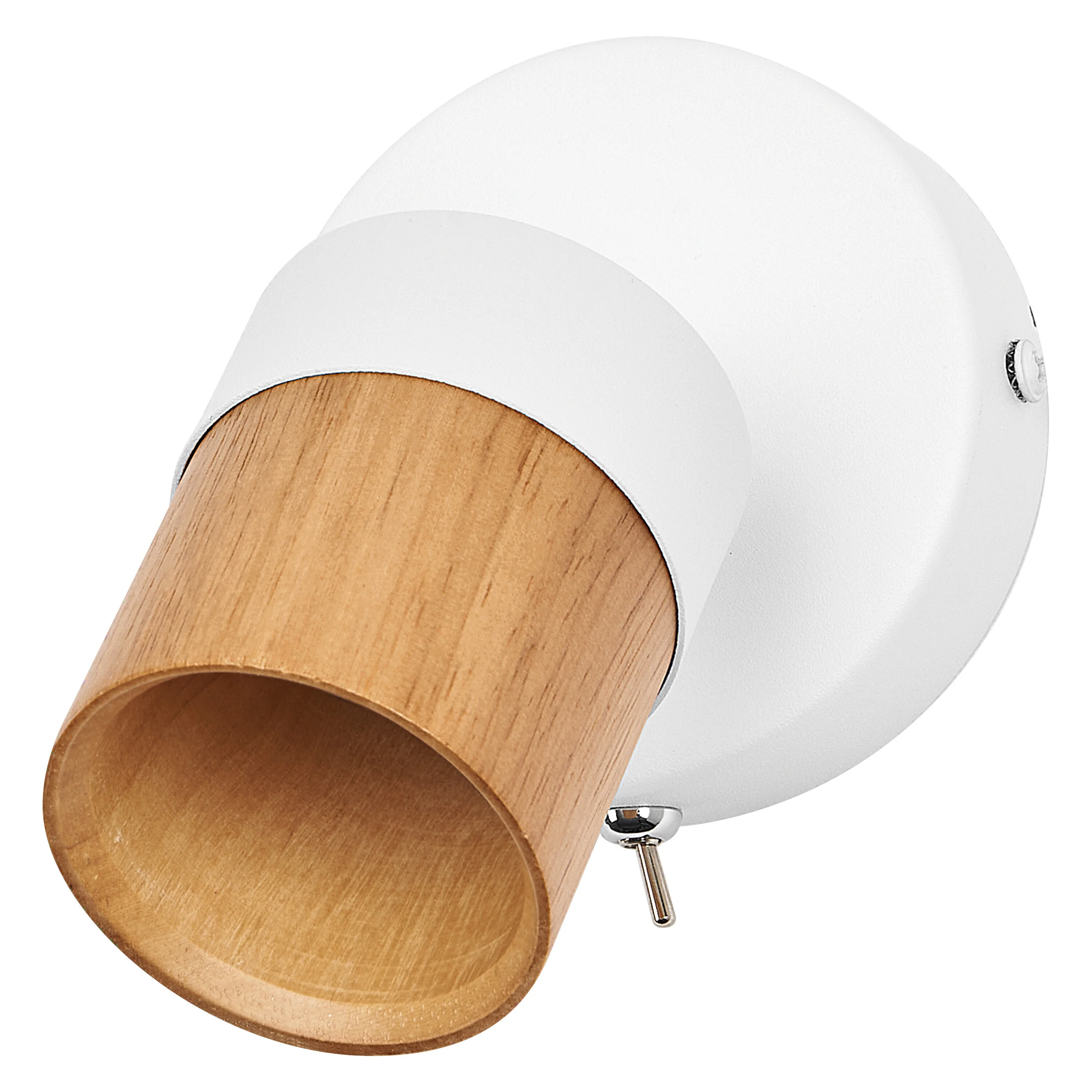 Lampa punktowa LED OSRAM LED Spot Half Wood Line 1xGU10 biały and Wood Decor - Image 7