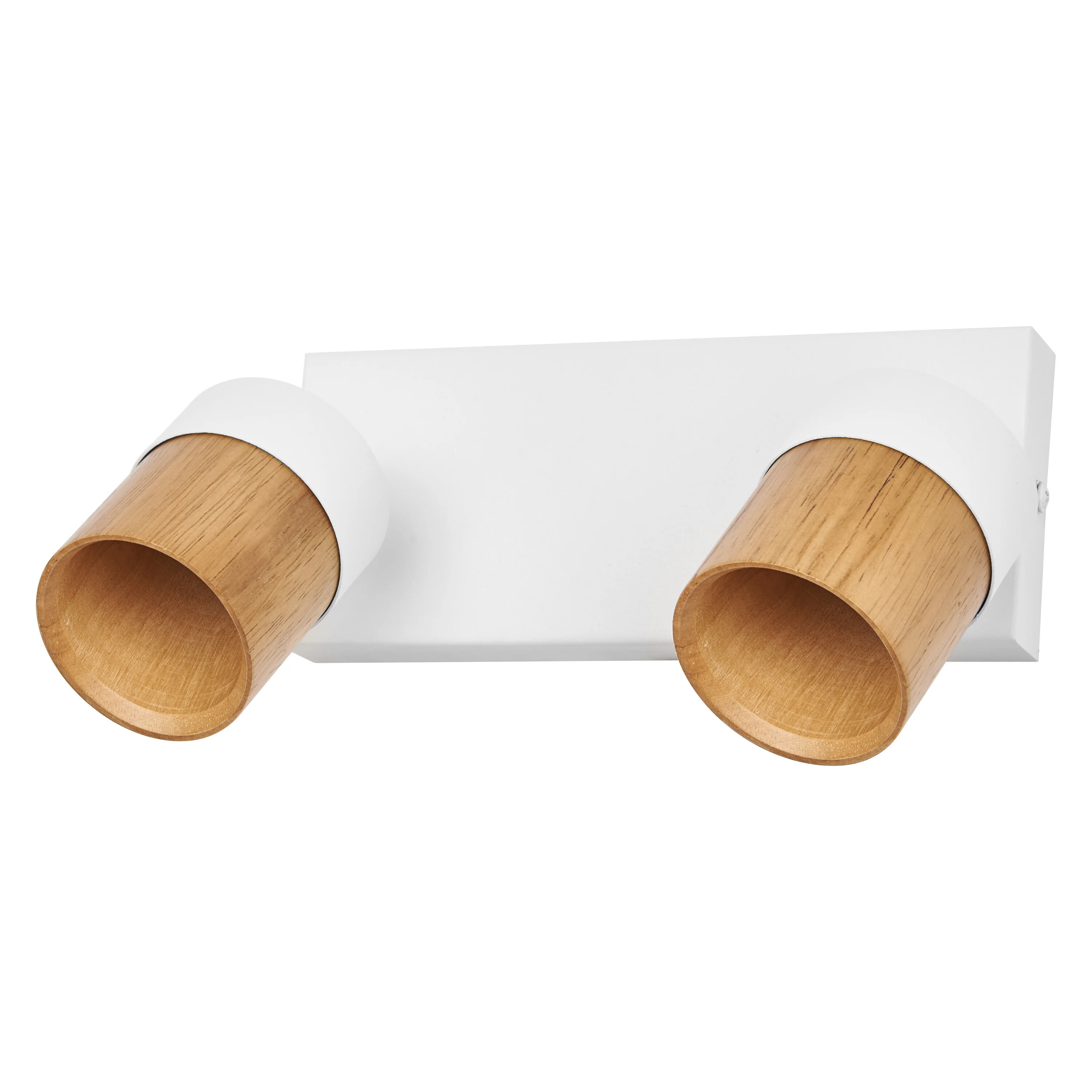 Lampa punktowa LED OSRAM LED Spot Half Wood Line 2xGU10 biały and Wood Decor - Image 6
