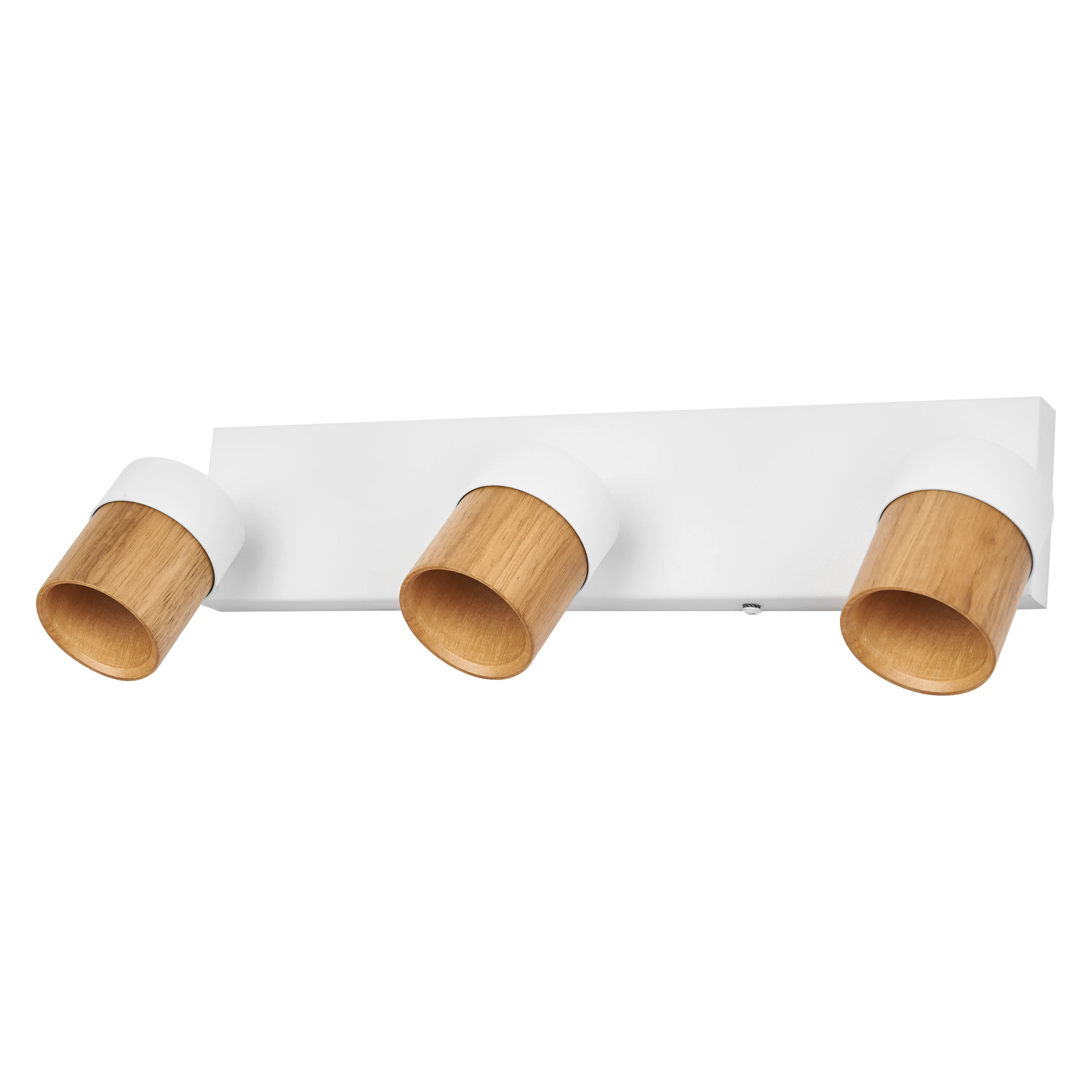 Lampa punktowa LED OSRAM LED Spot Half Wood Line 3xGU10 biały and Wood Decor - Image 6