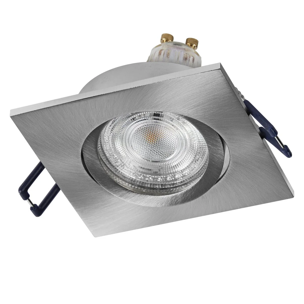 Lampa punktowa LED OSRAM Spot Set Recess GU10 Adjustable Square Click 4.5W 827 Satin Nickel - Image 3