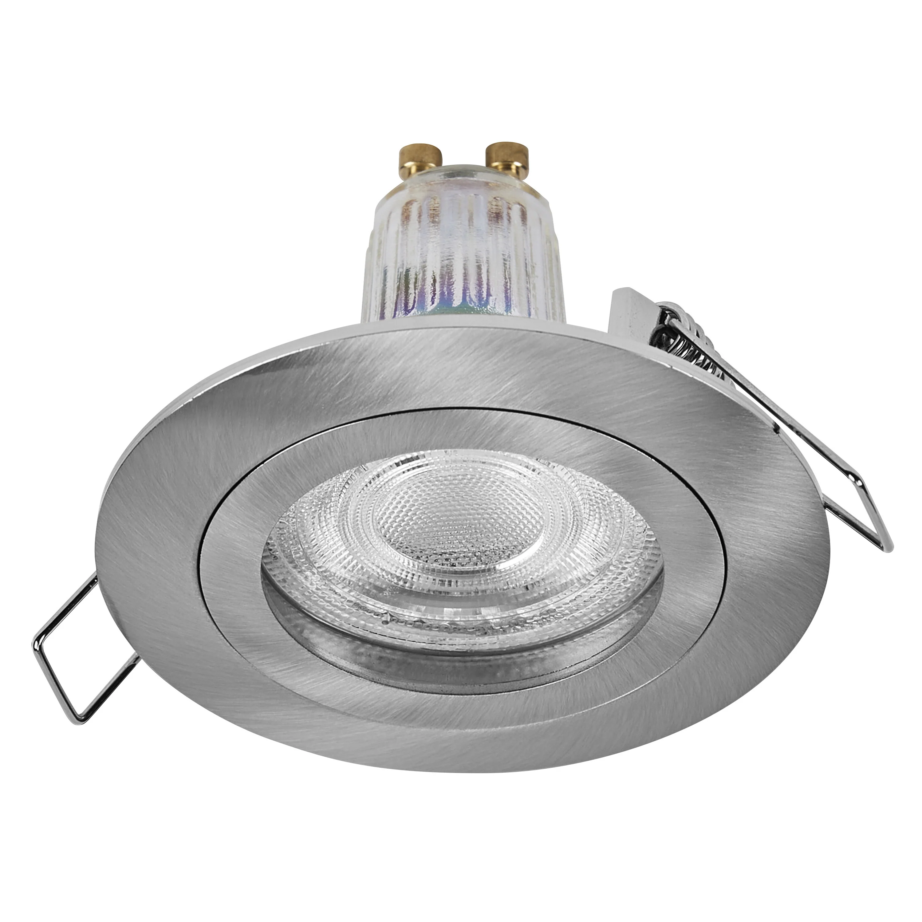 Lampa punktowa LED OSRAM Spot Set Recess GU10 Click 4.5W 827 Satin Nickel - Image 7
