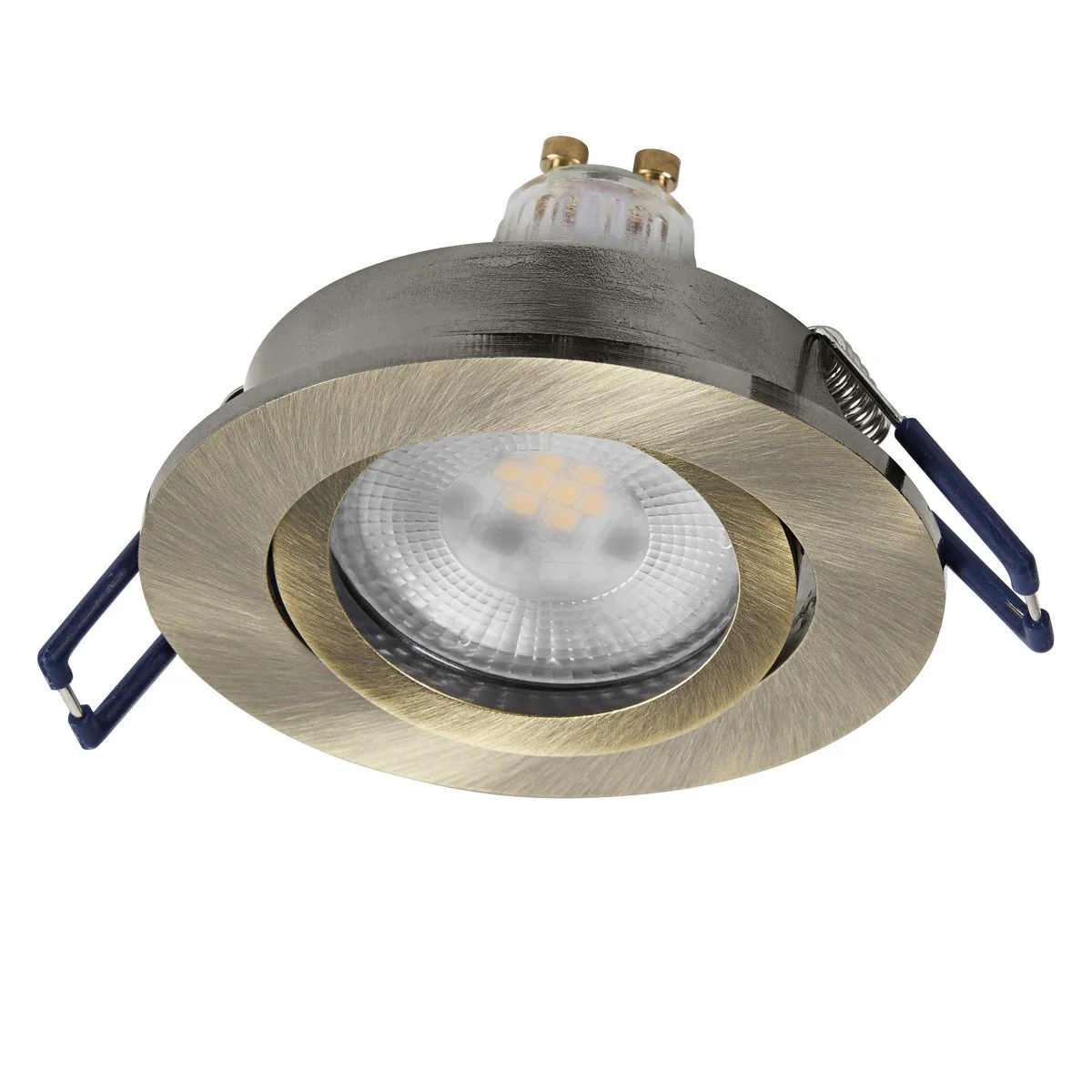Lampa punktowa LED OSRAM Spot Set Recess GU10 Dim Adjustable Click 6W 827 Green Brass - Image 3