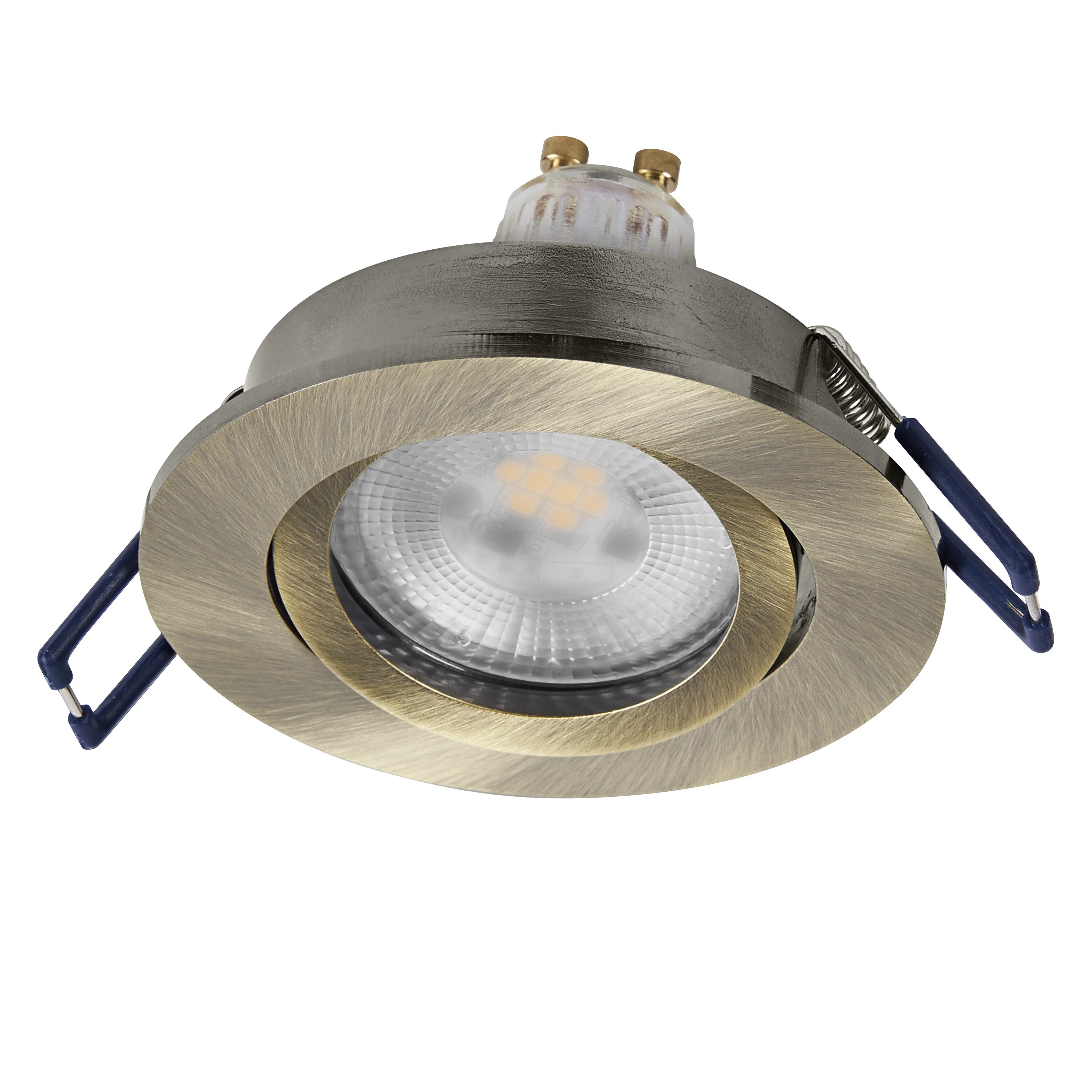 Lampa punktowa LED OSRAM Spot Set Recess GU10 Dim Adjustable Click 6W 827 Green Brass - Image 7