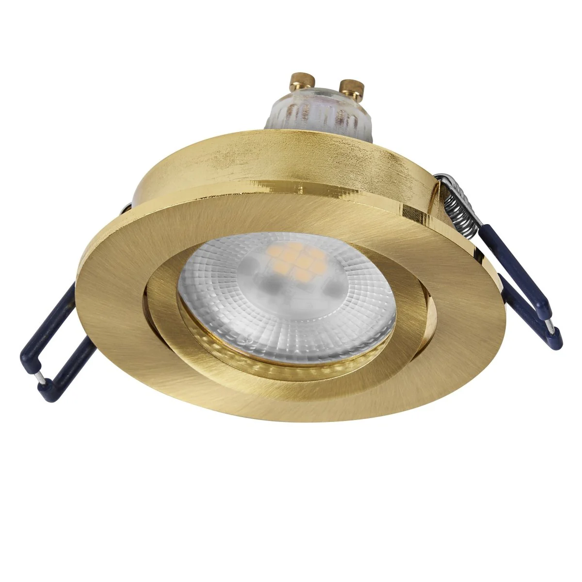 Lampa punktowa LED OSRAM Spot Set Recess GU10 Dim Adjustable Click 6W 827 Satin Gold - Image 3