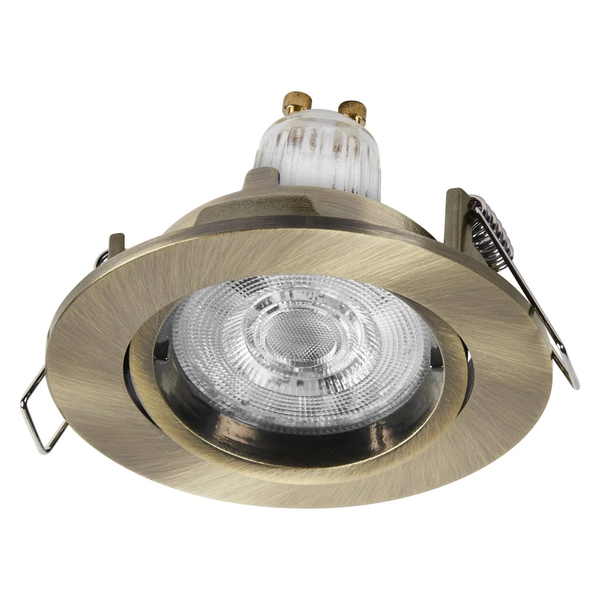 Lampa punktowa LED OSRAM Spot Set Recess Twistlock GU10 Adjustable 2.6W 827 Green Brass - Image 3