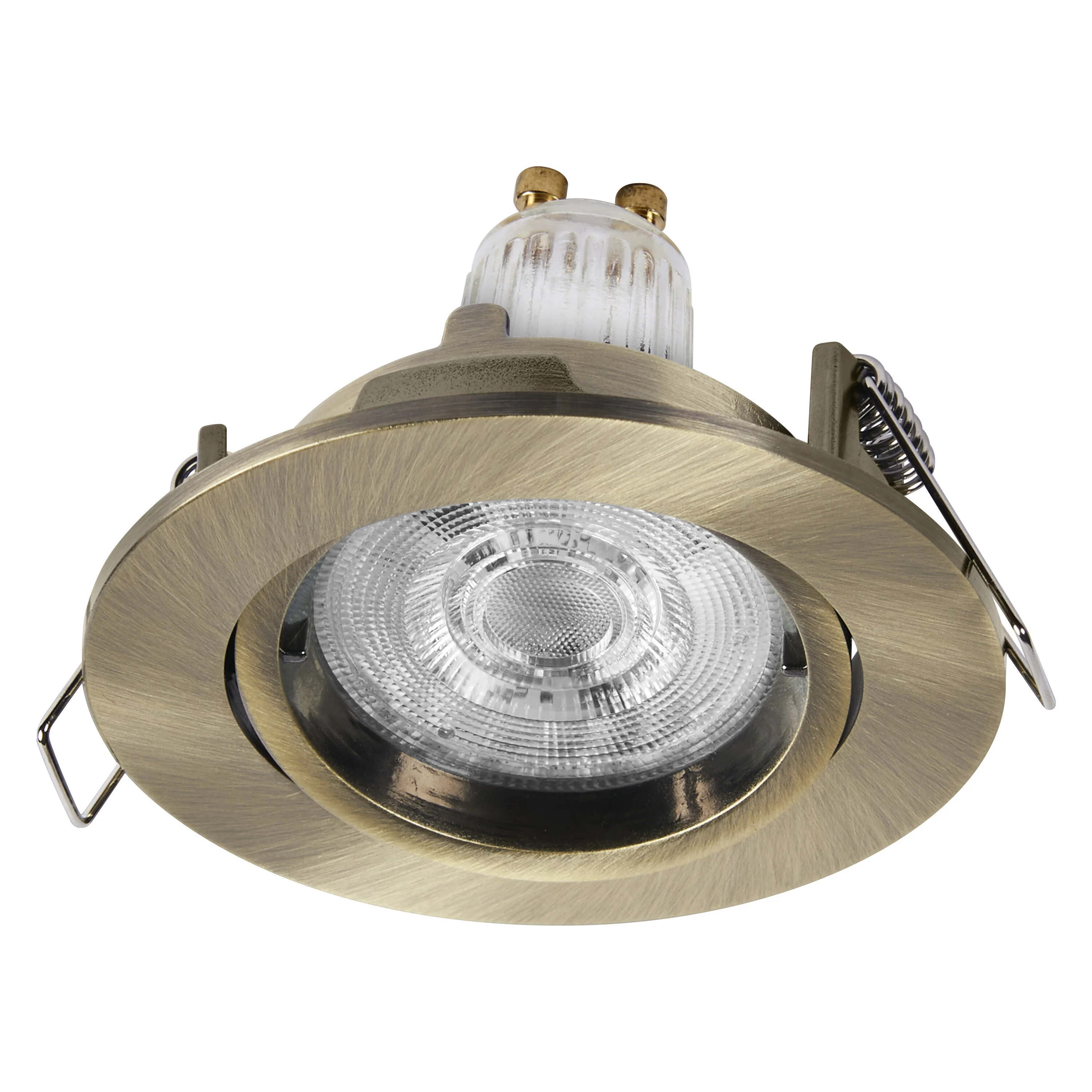 Lampa punktowa LED OSRAM Spot Set Recess Twistlock GU10 Adjustable 2.6W 827 Green Brass - Image 7