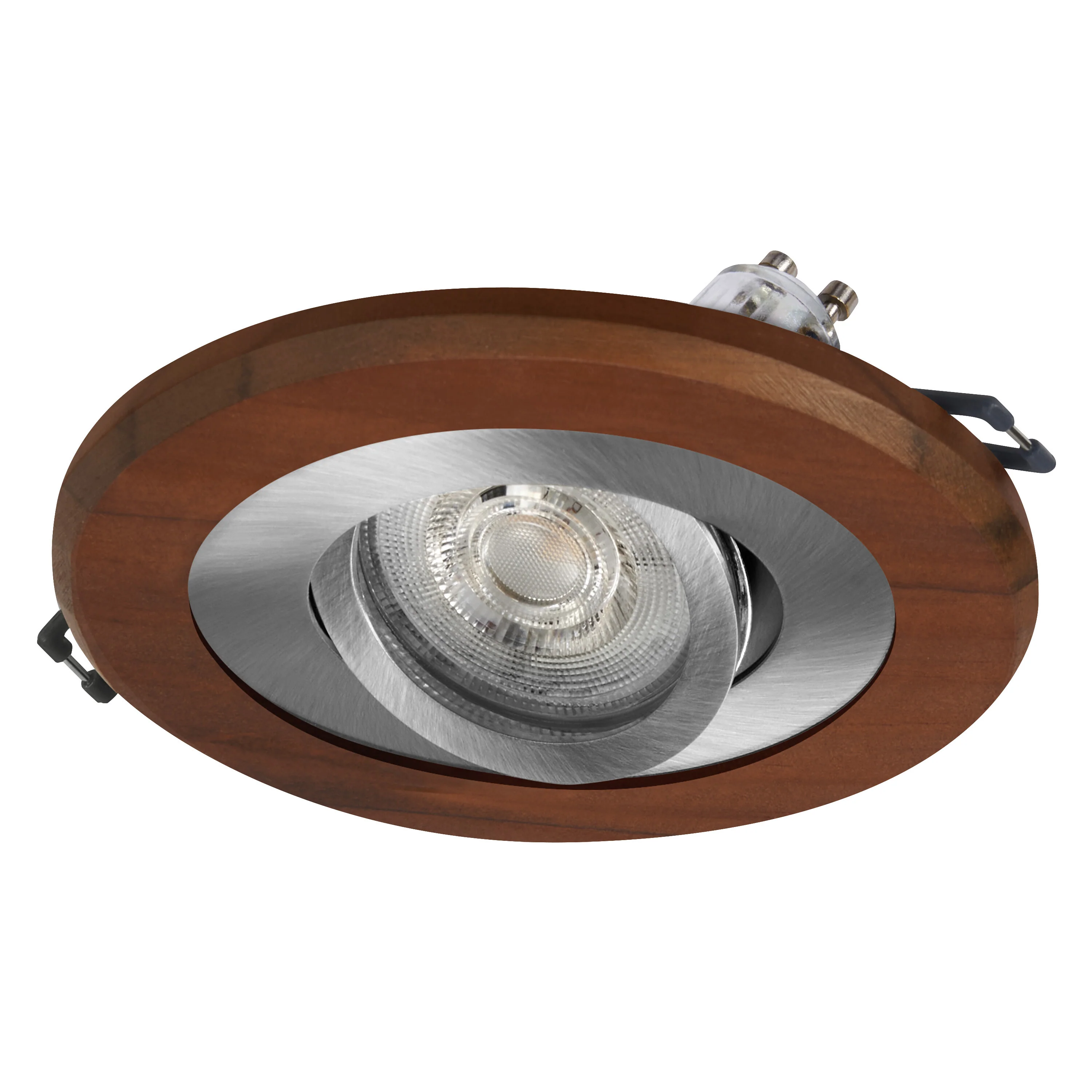 Lampa punktowa LED OSRAM Wood Spot GU10 Dark  4.5W Satin Nickel - Image 7