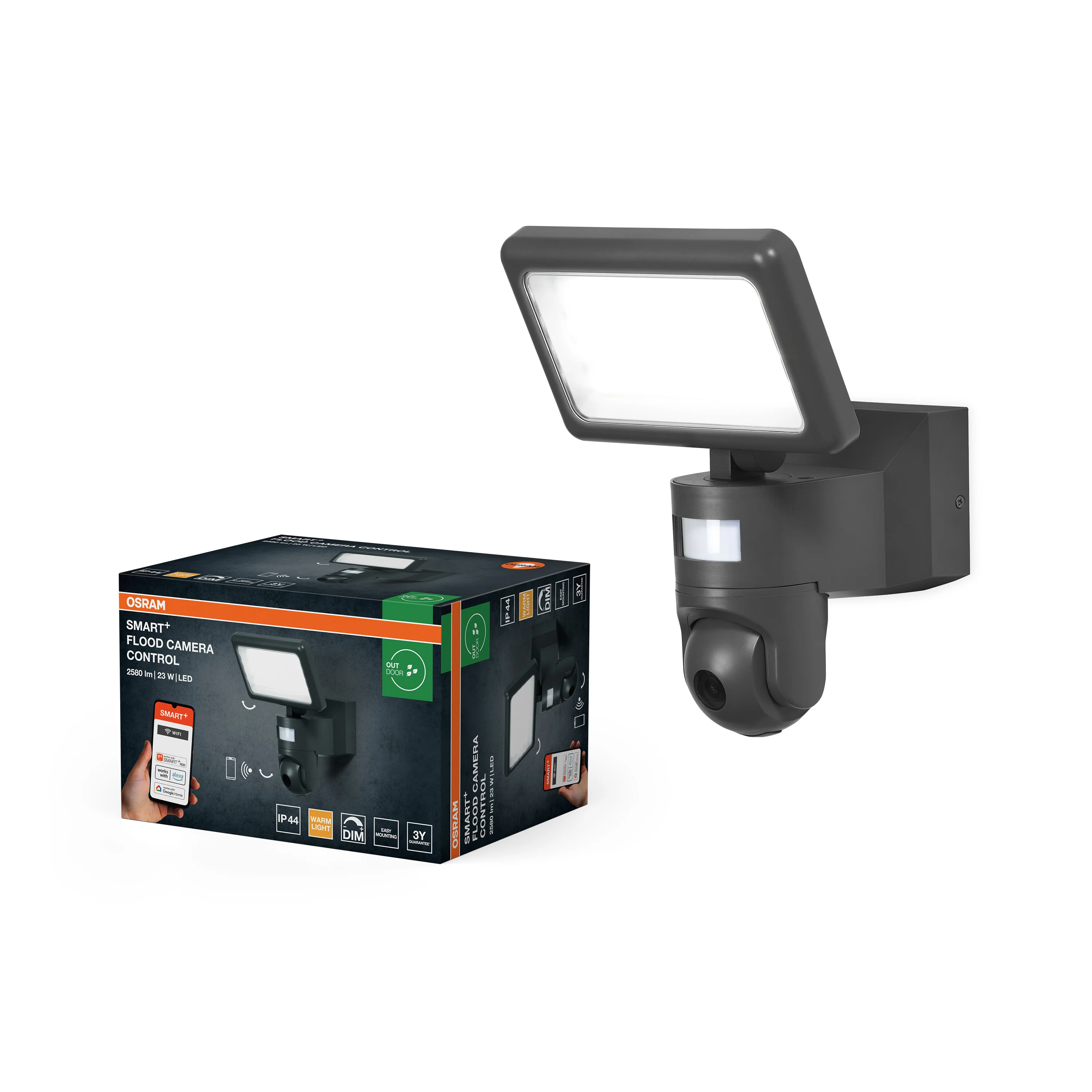 Naświetlacz LED OSRAM SMART+ Wifi Flood Camera Control - Image 5
