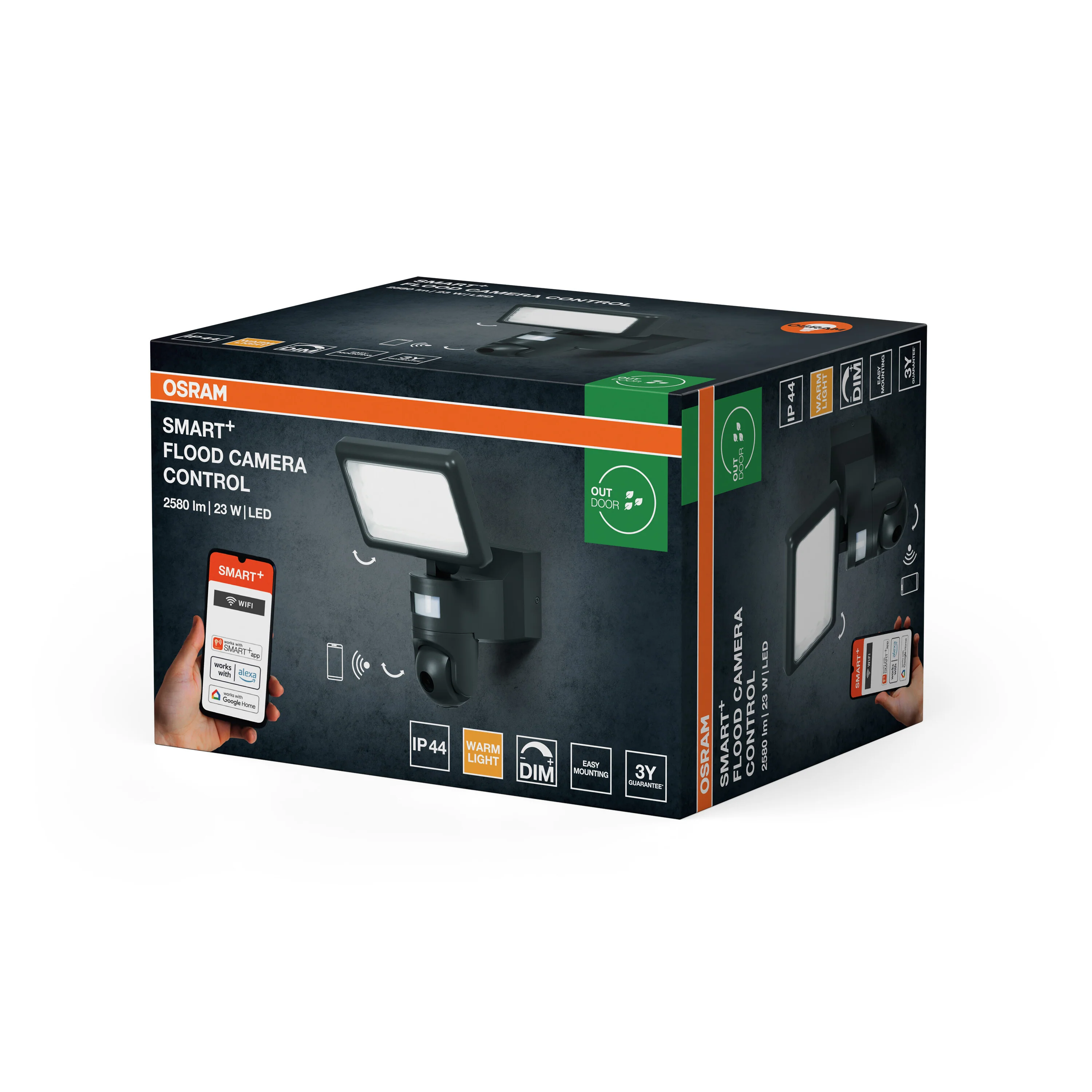 Naświetlacz LED OSRAM SMART+ Wifi Flood Camera Control - Image 6