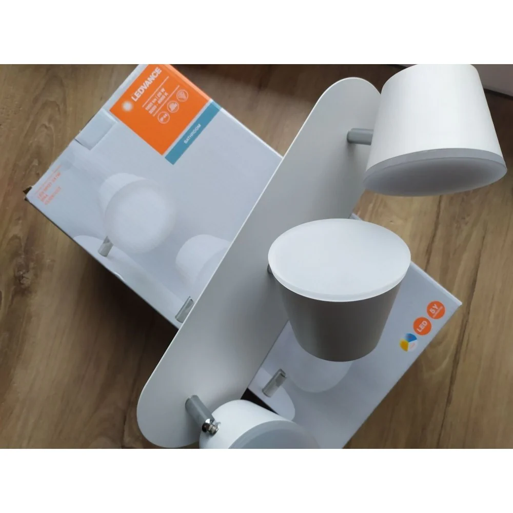 Lampa ścienna LED SPOT 3x7W, do łazienki, 3 źródła LED, IP44, zmiana barwy włącznikiem - Image 14