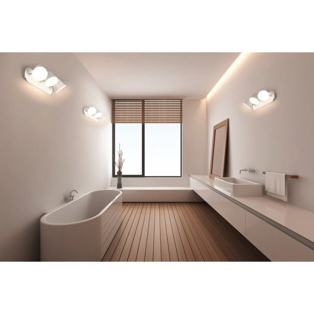 Lampa ścienna LED SPOT 3x7W, do łazienki, 3 źródła LED, IP44, zmiana barwy włącznikiem - Image 5