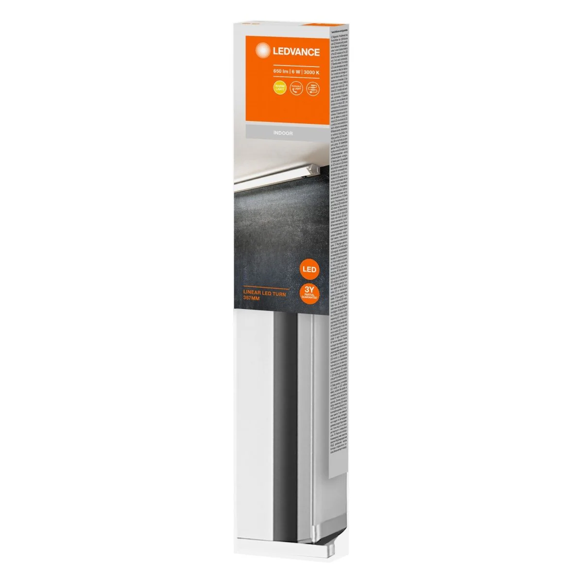 Lampa podszafkowa LED LINEAR TURN 6W, barwa ciepła, 35,7 cm - Image 3