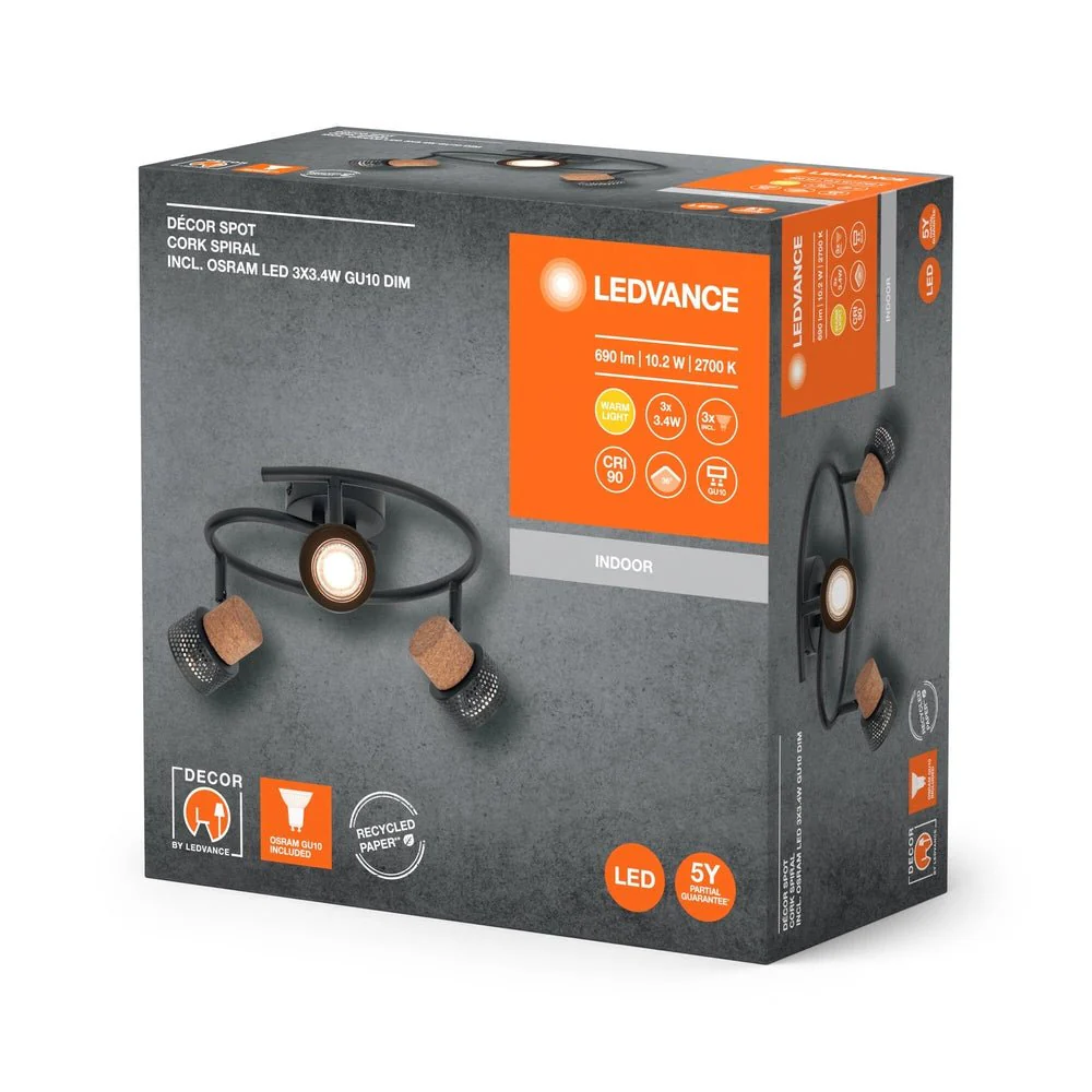 Oprawa LED GU10 10,20W Sufitowe Regulowane Reflektory - Image 3