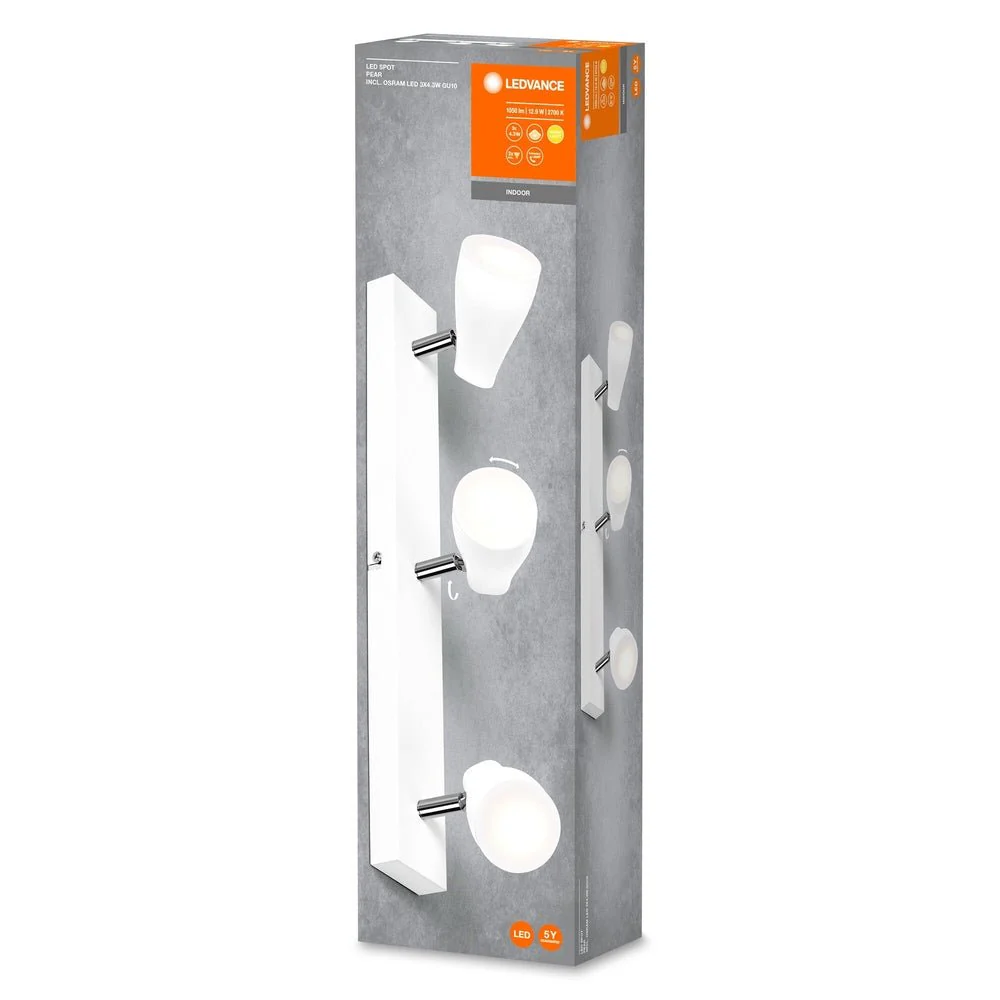 Oprawa LED GU10 12,90W Reflektory Elastyczne Sufitowe - Image 3