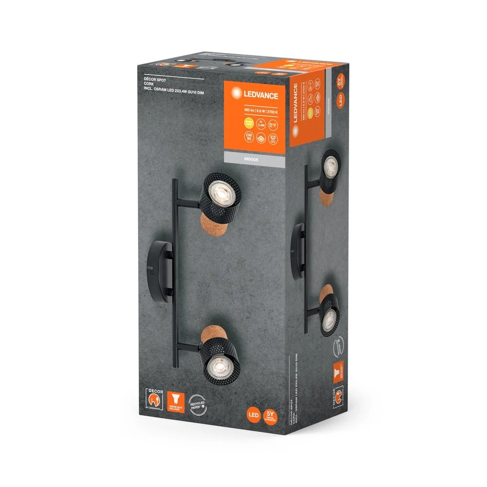 Oprawa LED GU10 6,80W Regulowane Reflektory Sufitowe - Image 3