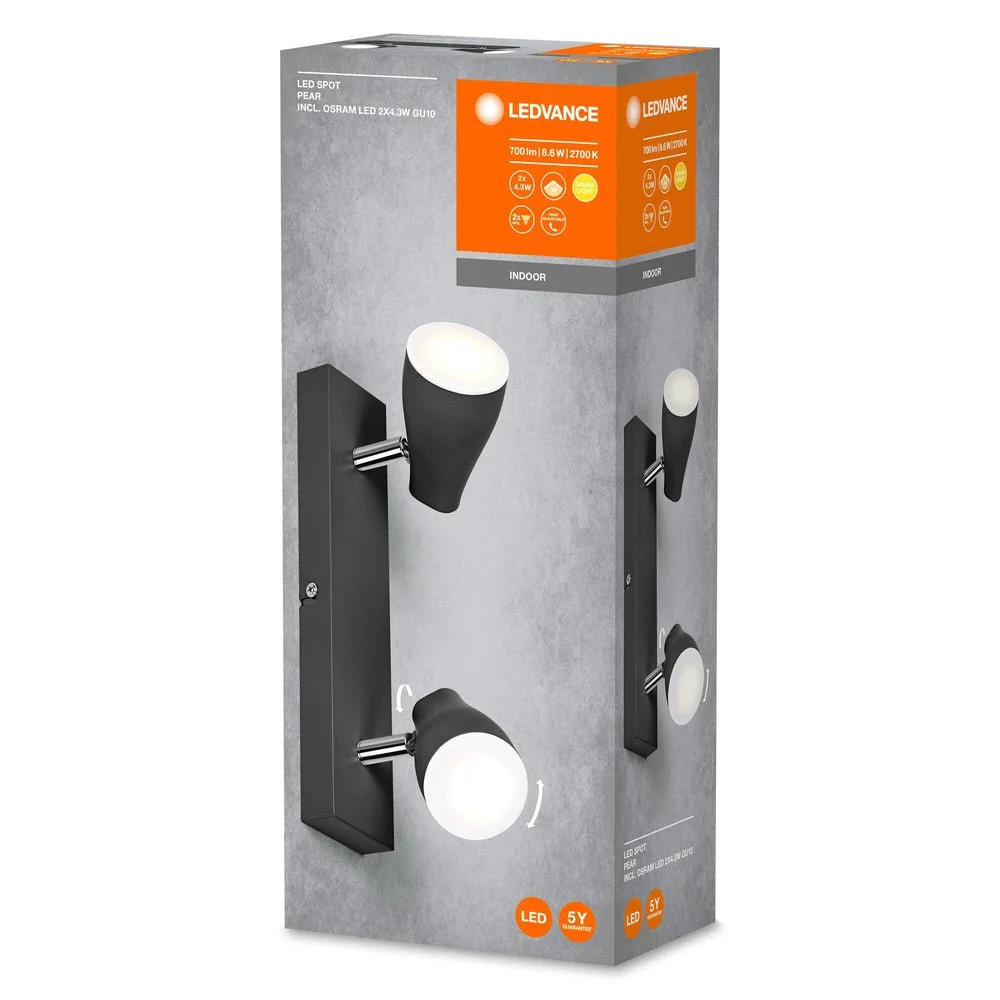 Oprawa LED GU10 8,60W Elastyczne Reflektory do Sufitu - Image 3