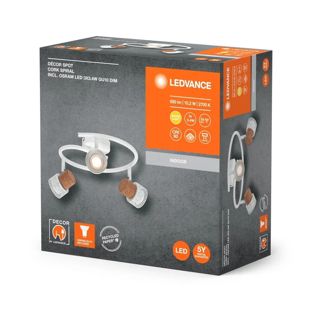 Oprawa LED regulowane reflektory punktowe GU10 10,20 W - Image 3