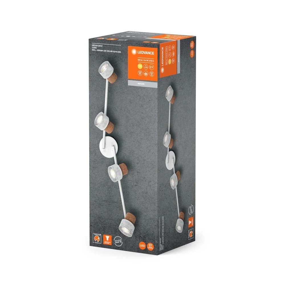 Oprawa LED regulowane reflektory punktowe GU10 13,60W - Image 3