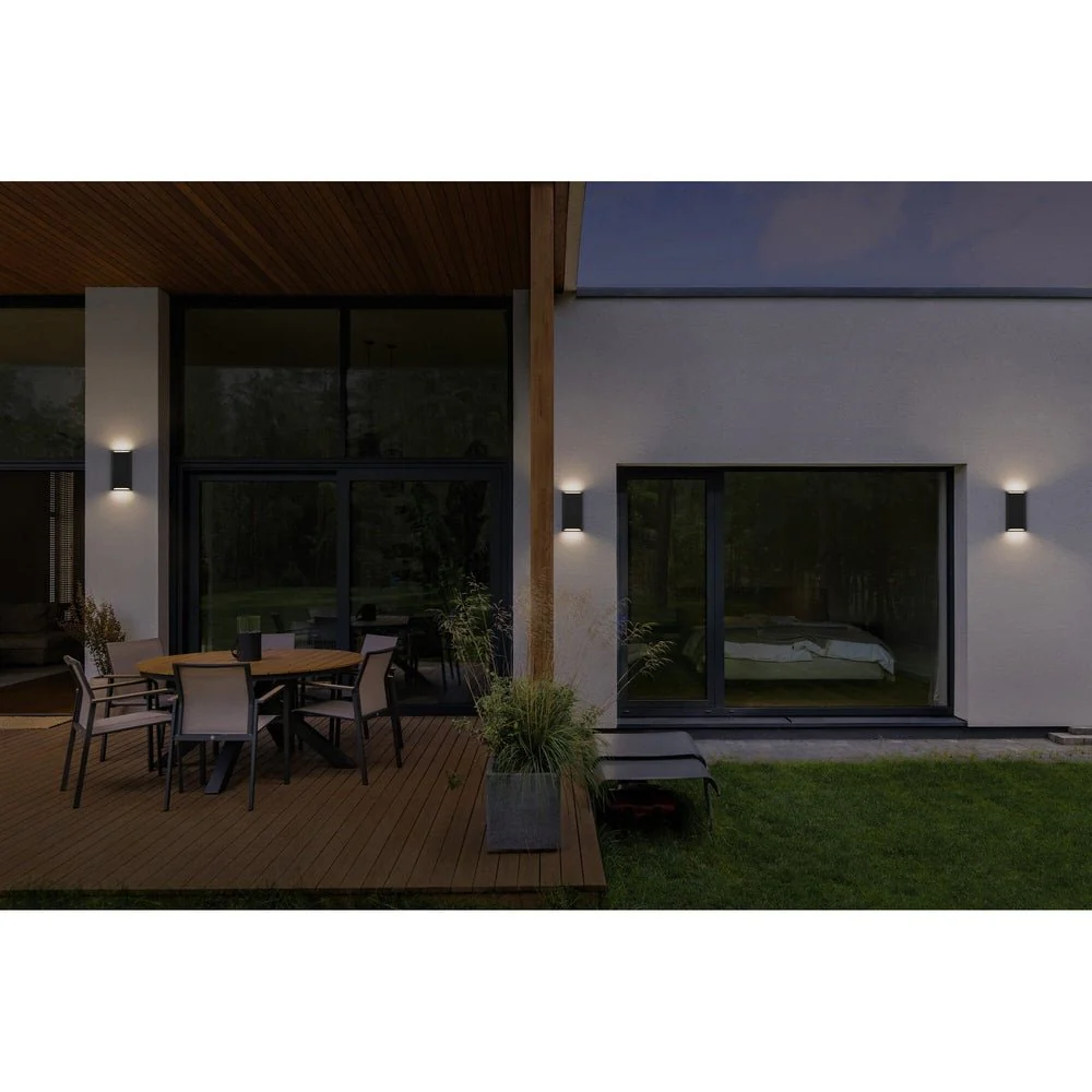 Oprawa LED Ścienna z ciemnoszarą obudową zewnętrzna 7,50W - Image 4