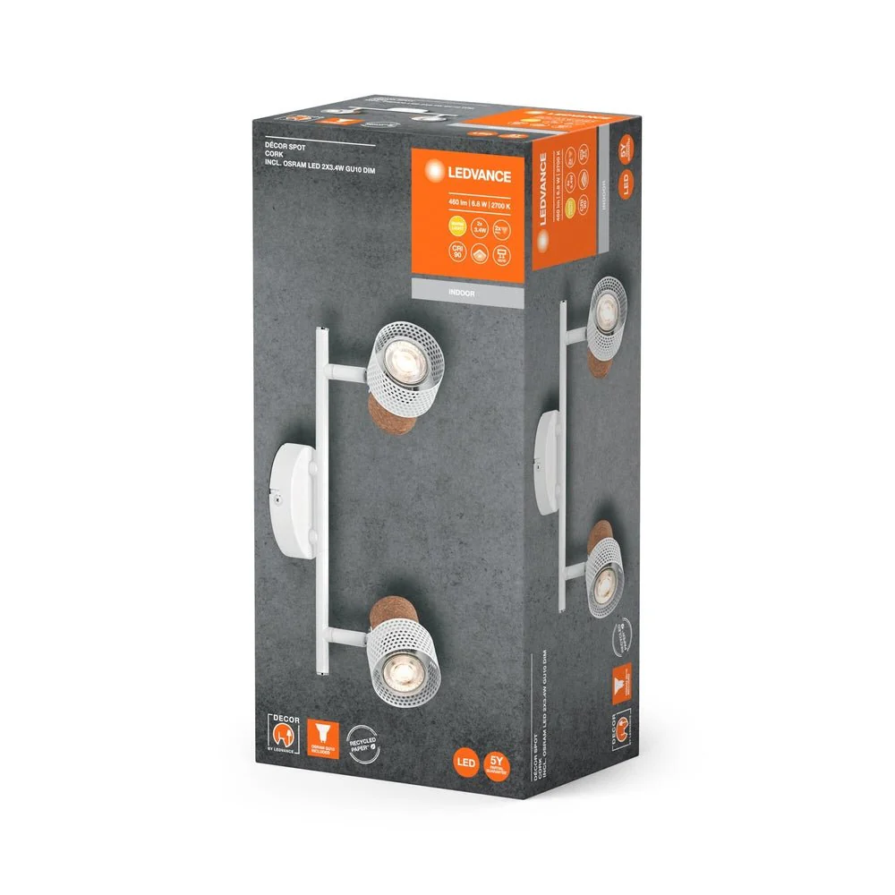 Oprawa LED sufitowa regulowany reflektor punktowyGU10 6,80W - Image 3