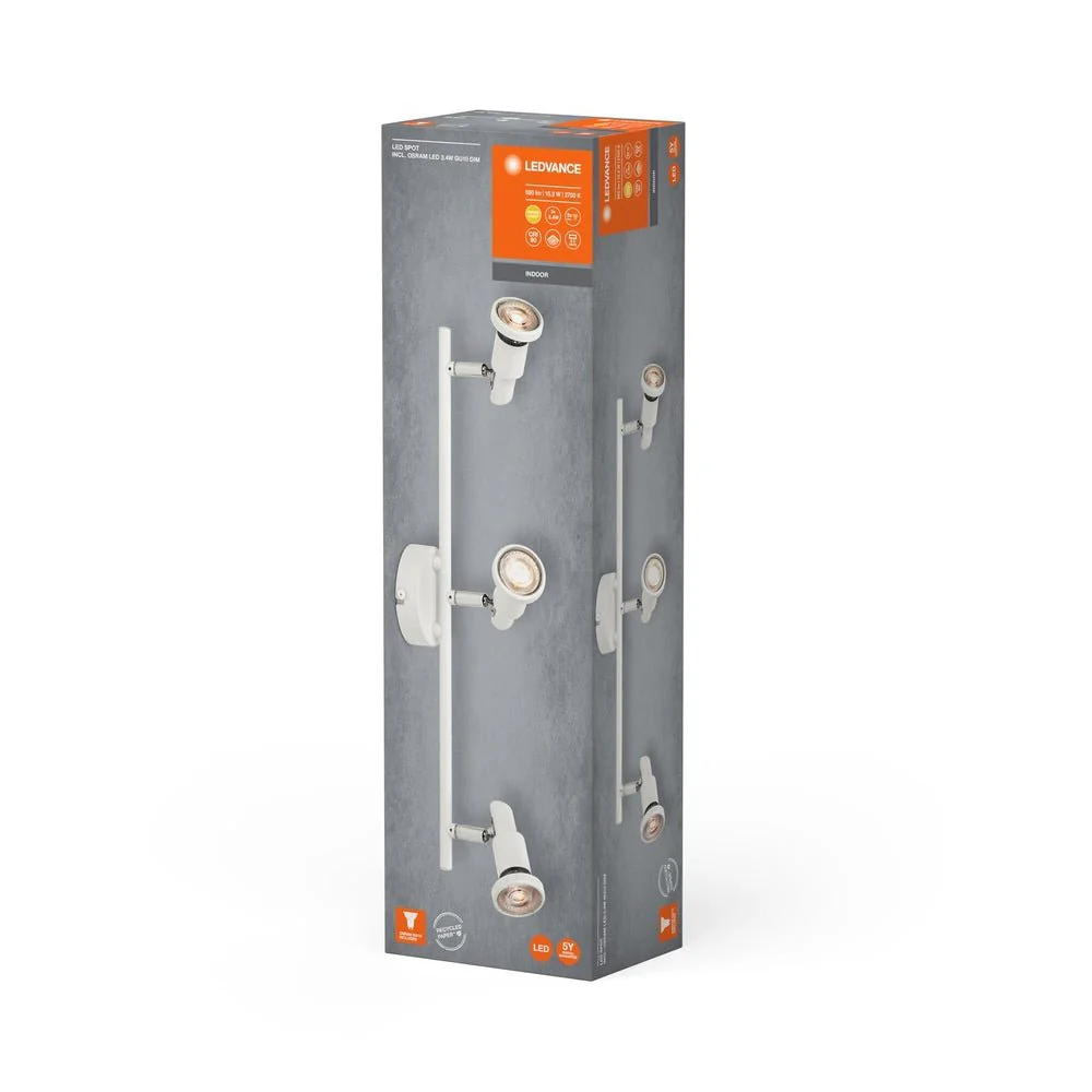 Oprawa LED sufitowa z regulowanym reflektorem 10,20W 2700K - Image 3
