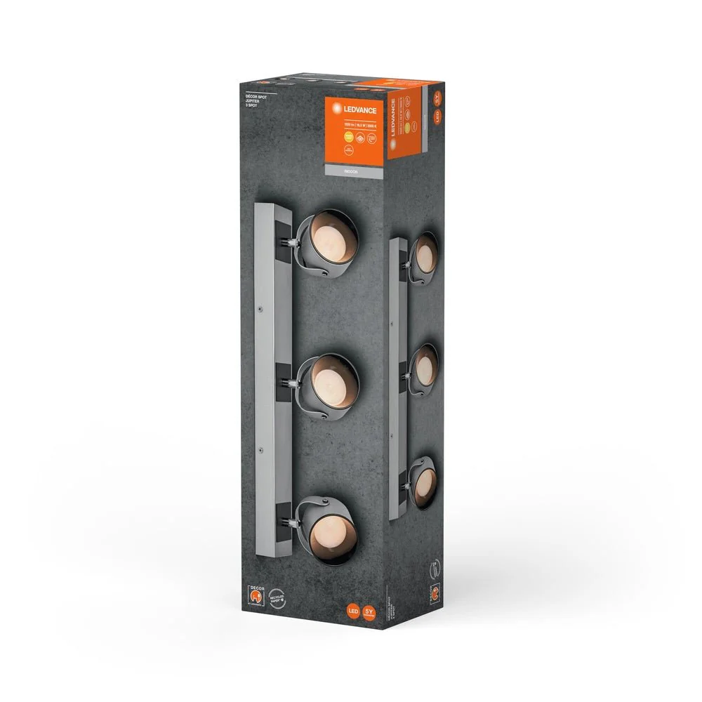 Oprawa LED sufitowa z regulowanymi reflektorami 16,50W - Image 3