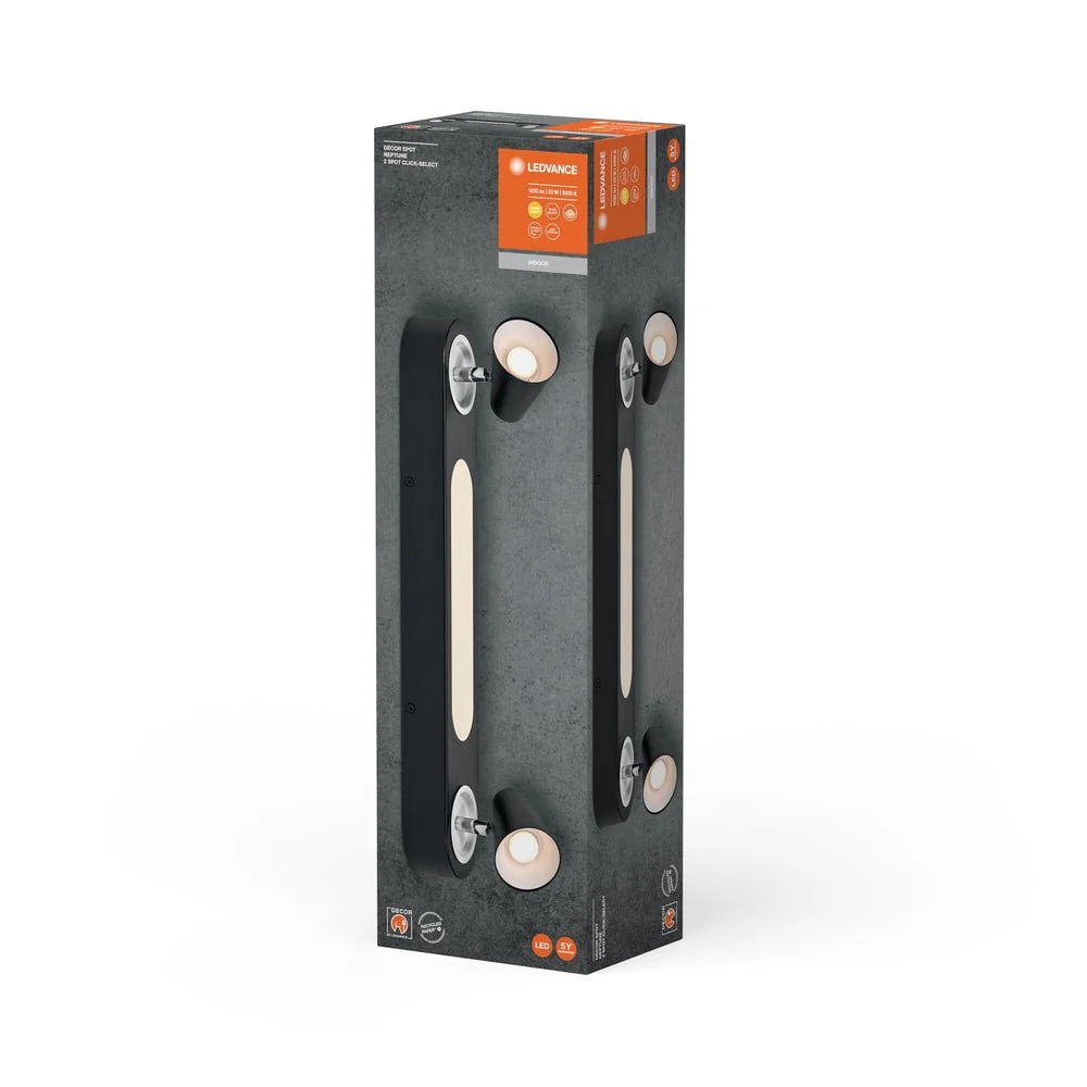 Oprawa LED sufitowa z regulowanymi reflektorami 20W 3000K - Image 3