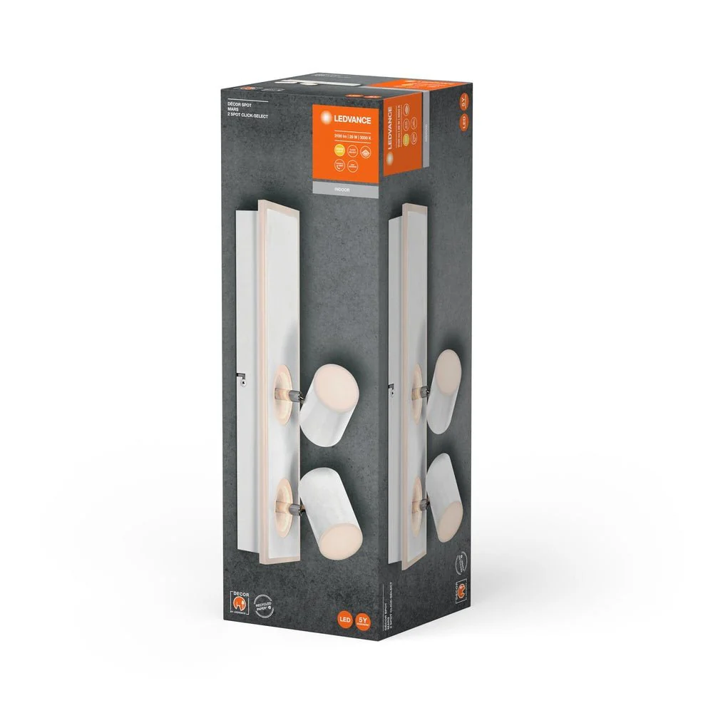 Oprawa LED sufitowa z regulowanymi reflektorami 29W - Image 3