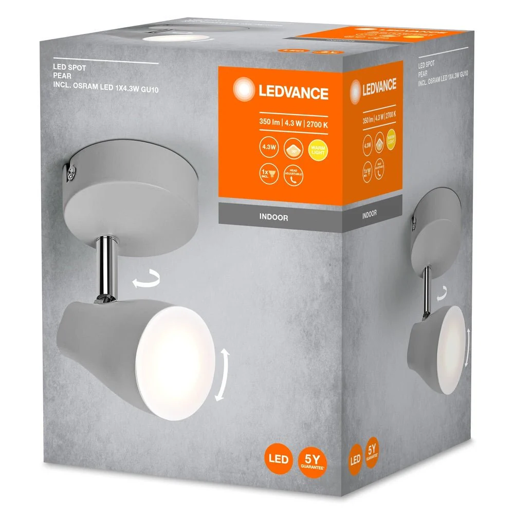 Oprawa LED sufitowe z Elastycznymi reflektorami GU10 4,30W - Image 3