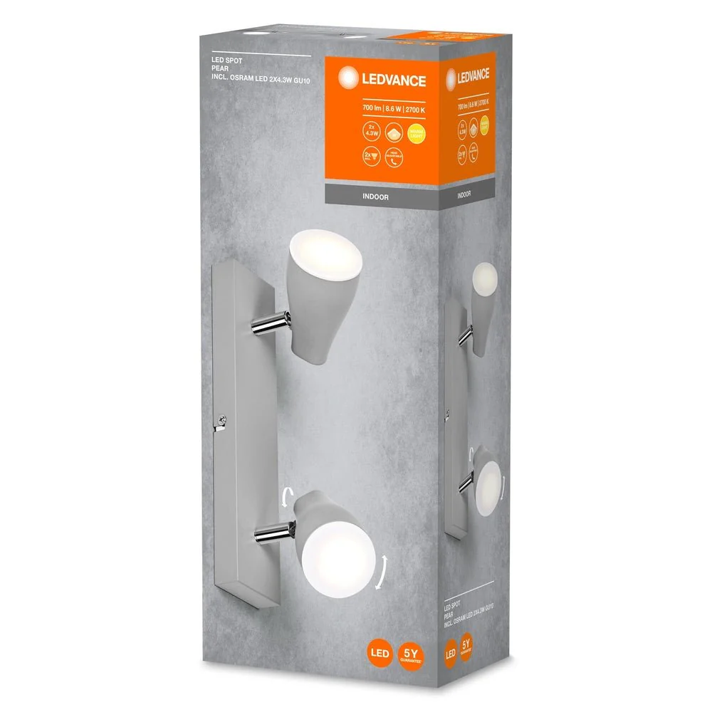 Oprawa LED sufitowe z Elastycznymi reflektorami GU10 8,60W - Image 3