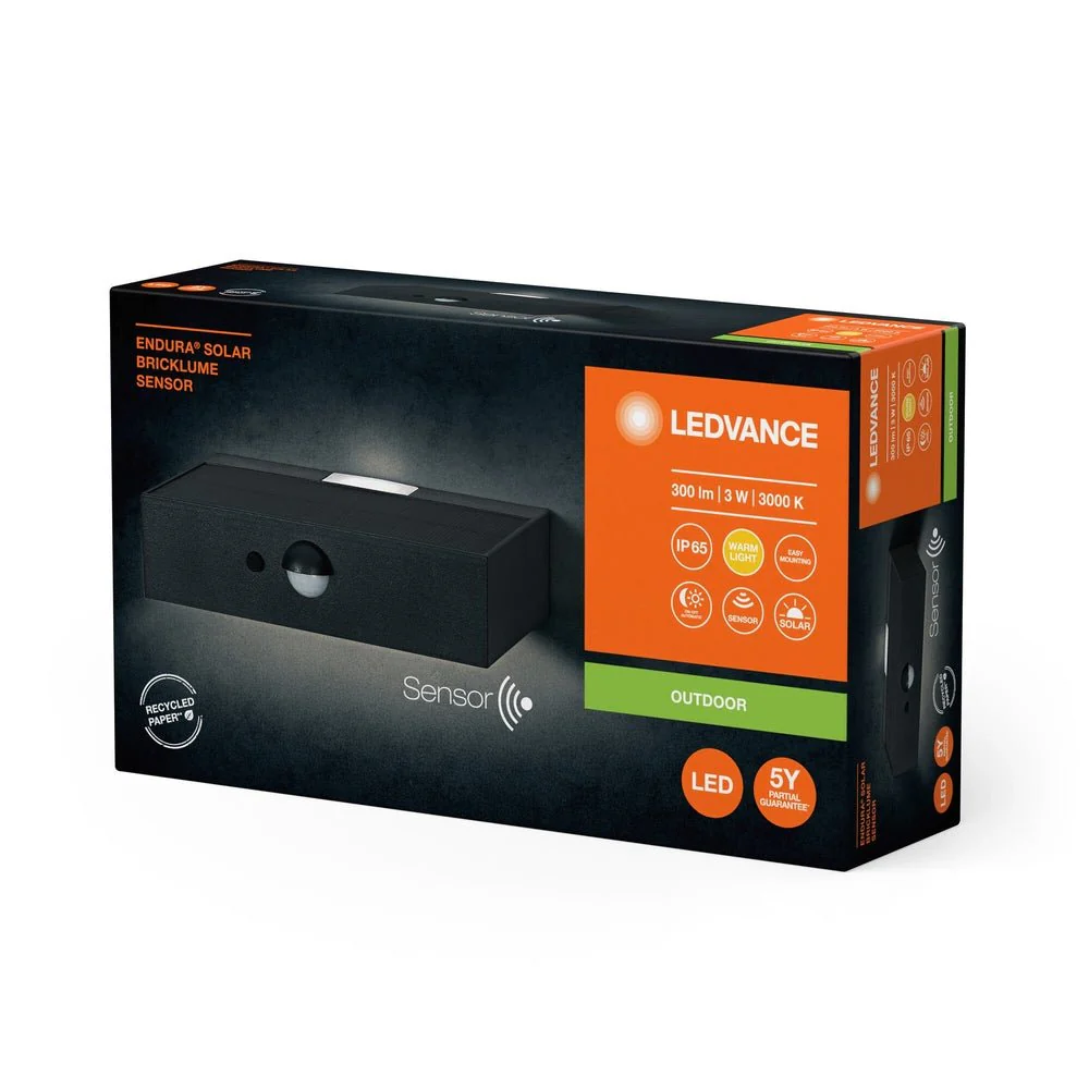 Oprawa LED zasilana energią słoneczną zewnętrzna 3W 300lm - Image 3